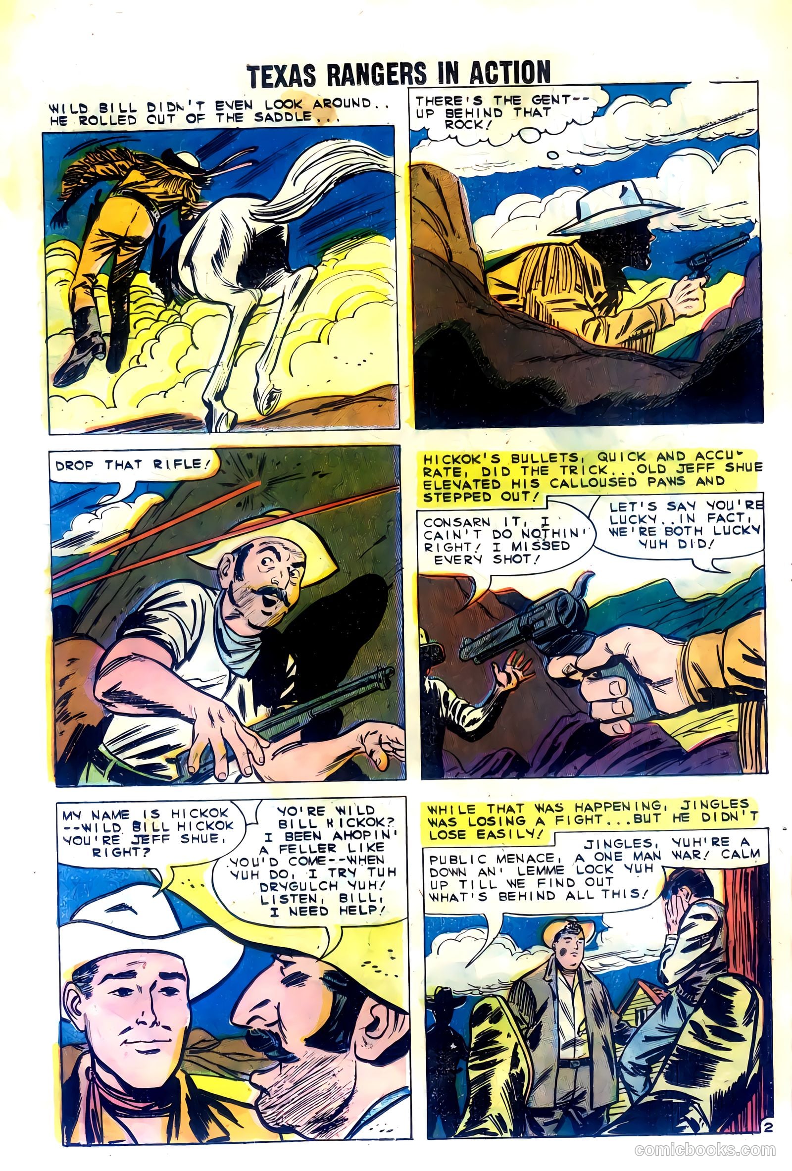 Texas Rangers in Action #20 — page 24 of 36
