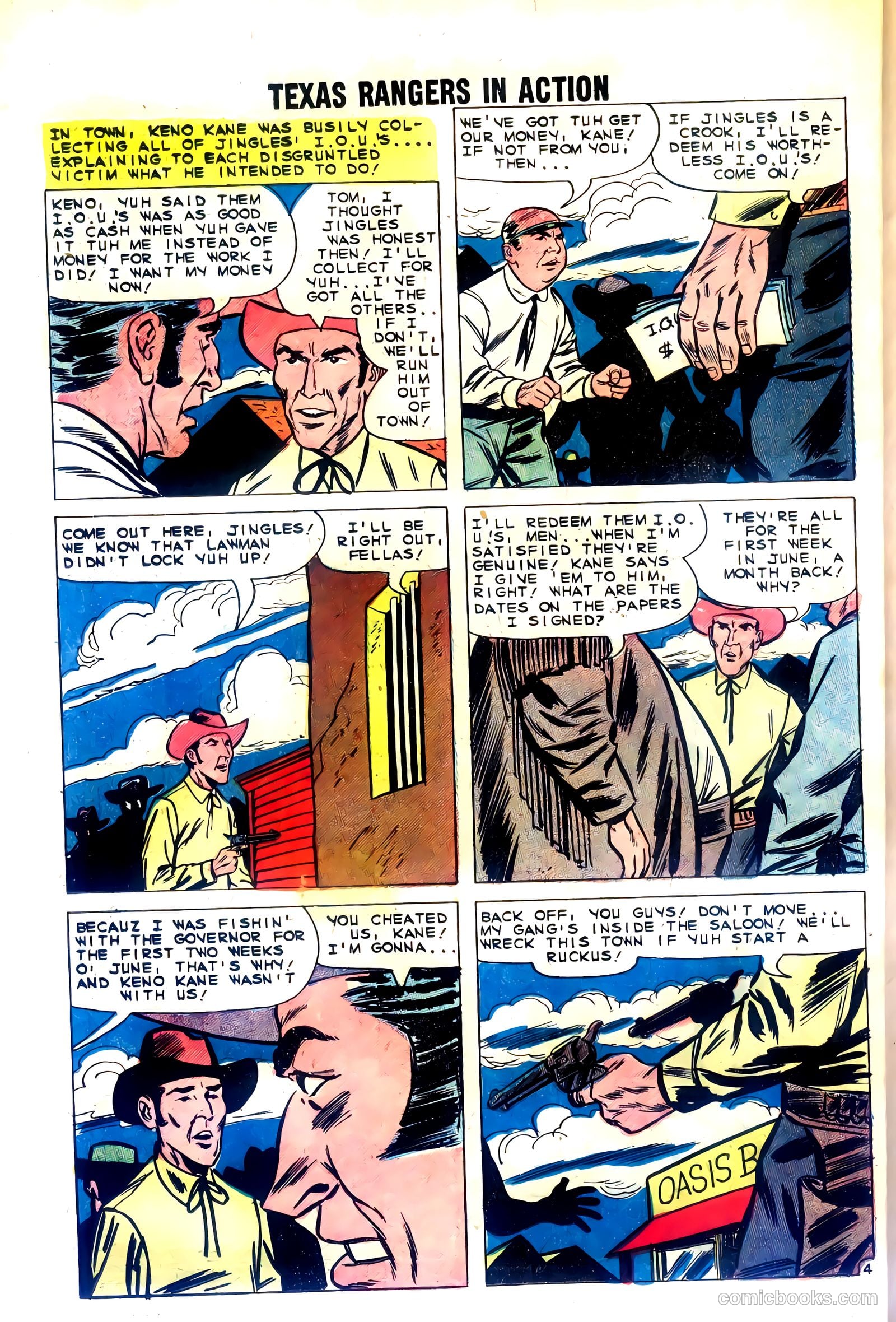 Texas Rangers in Action #20 — page 26 of 36