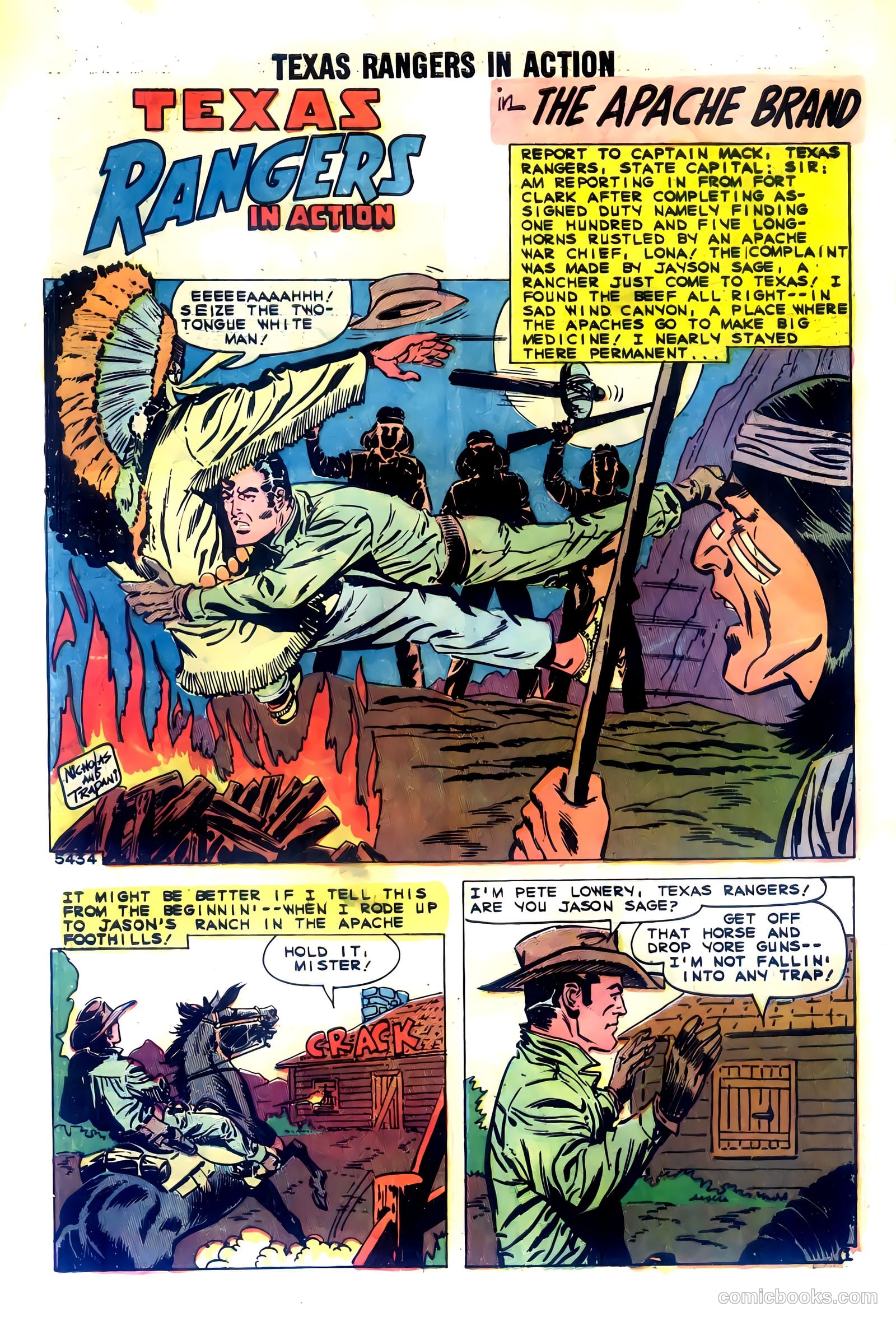 Texas Rangers in Action #20 — page 28 of 36