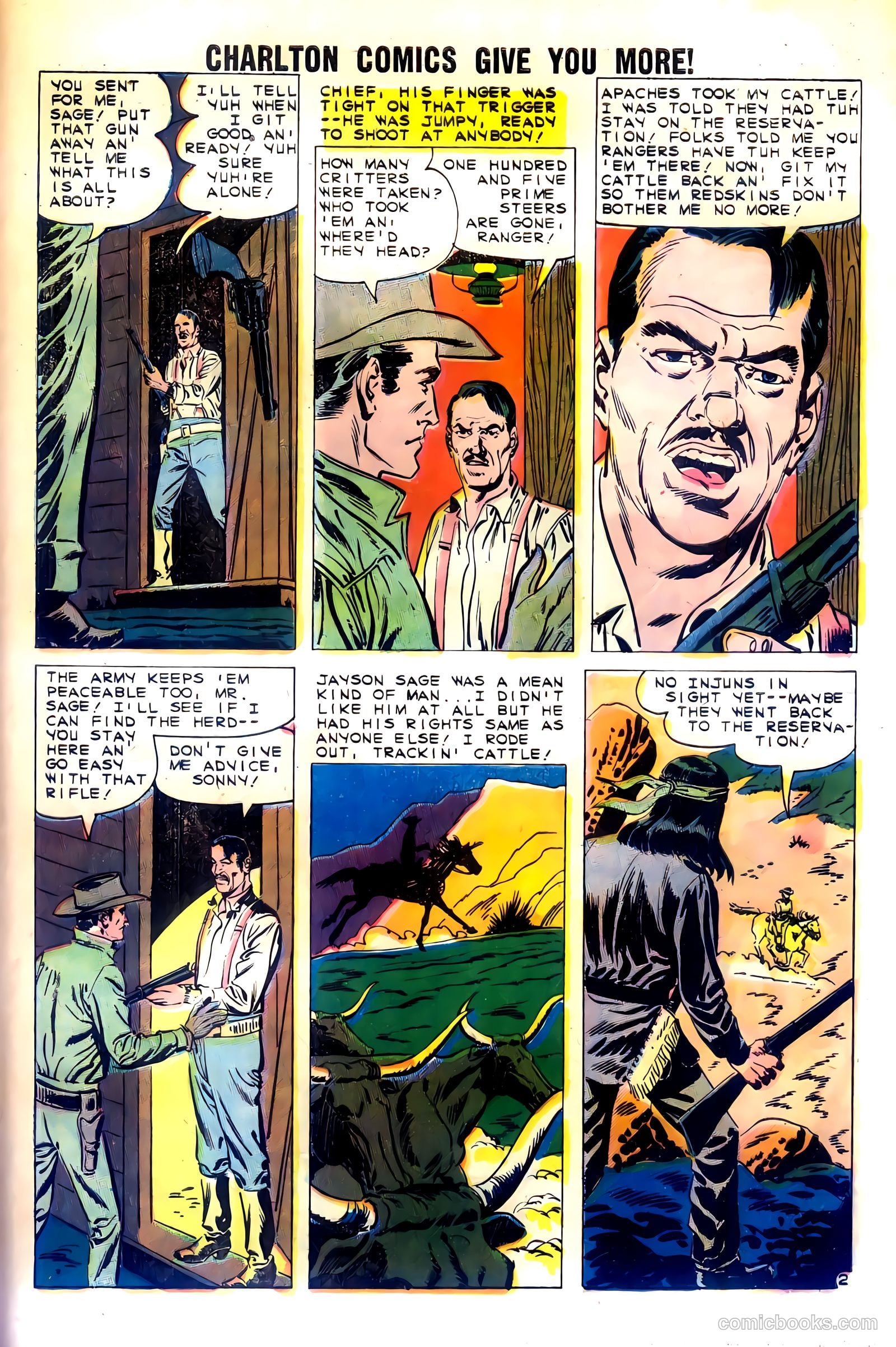 Texas Rangers in Action #20 — page 29 of 36