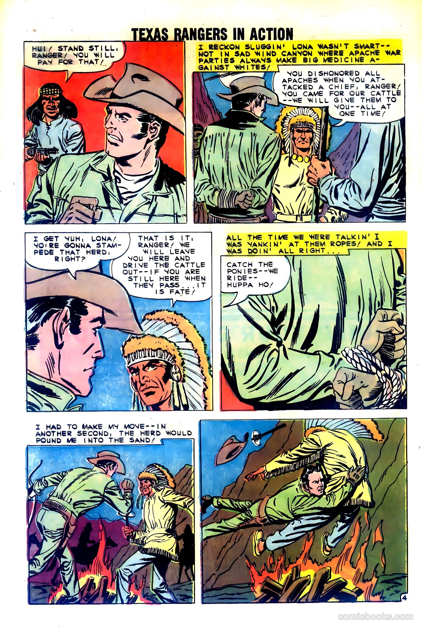 Texas Rangers in Action #20 — page 32 of 36