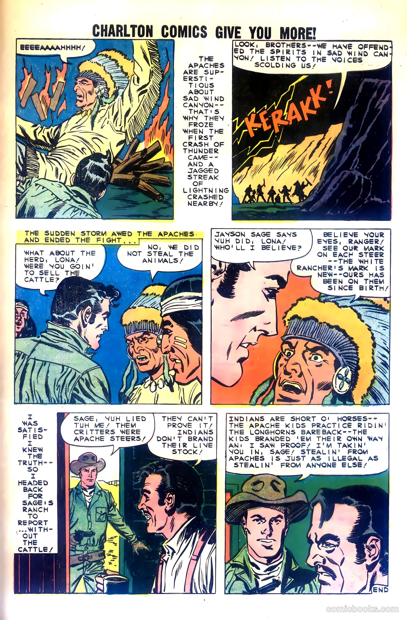 Texas Rangers in Action #20 — page 33 of 36