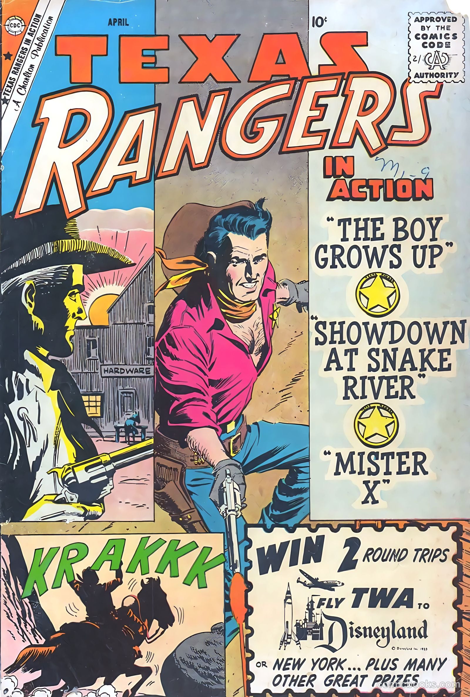 Texas Rangers in Action #21 — page 1 of 36