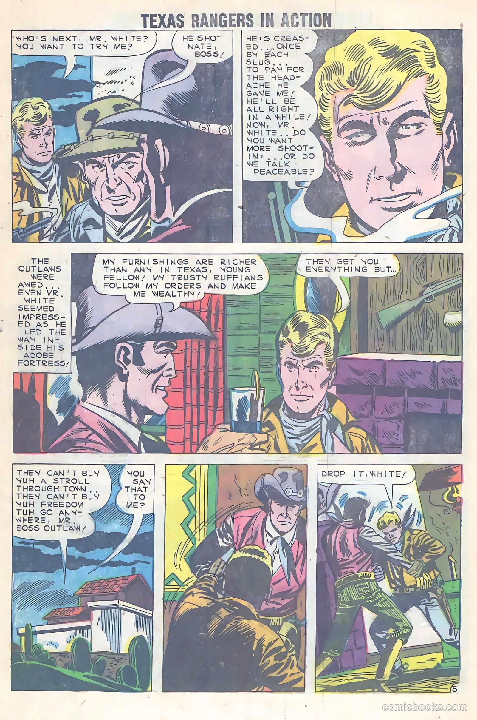 Texas Rangers in Action #21 — page 8 of 36
