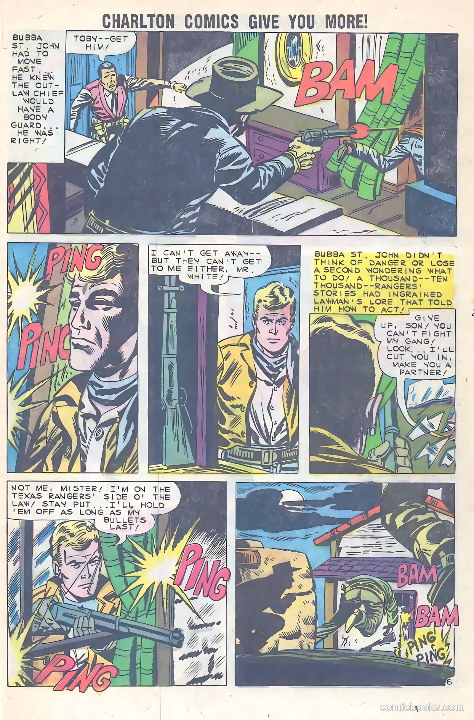 Texas Rangers in Action #21 — page 9 of 36
