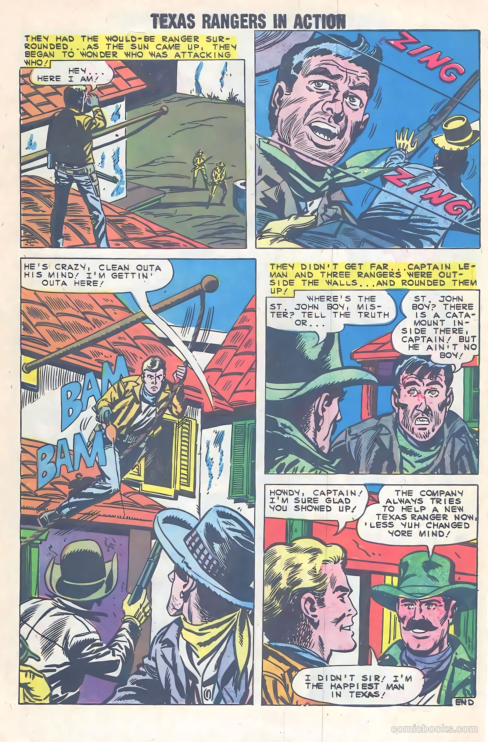 Texas Rangers in Action #21 — page 10 of 36
