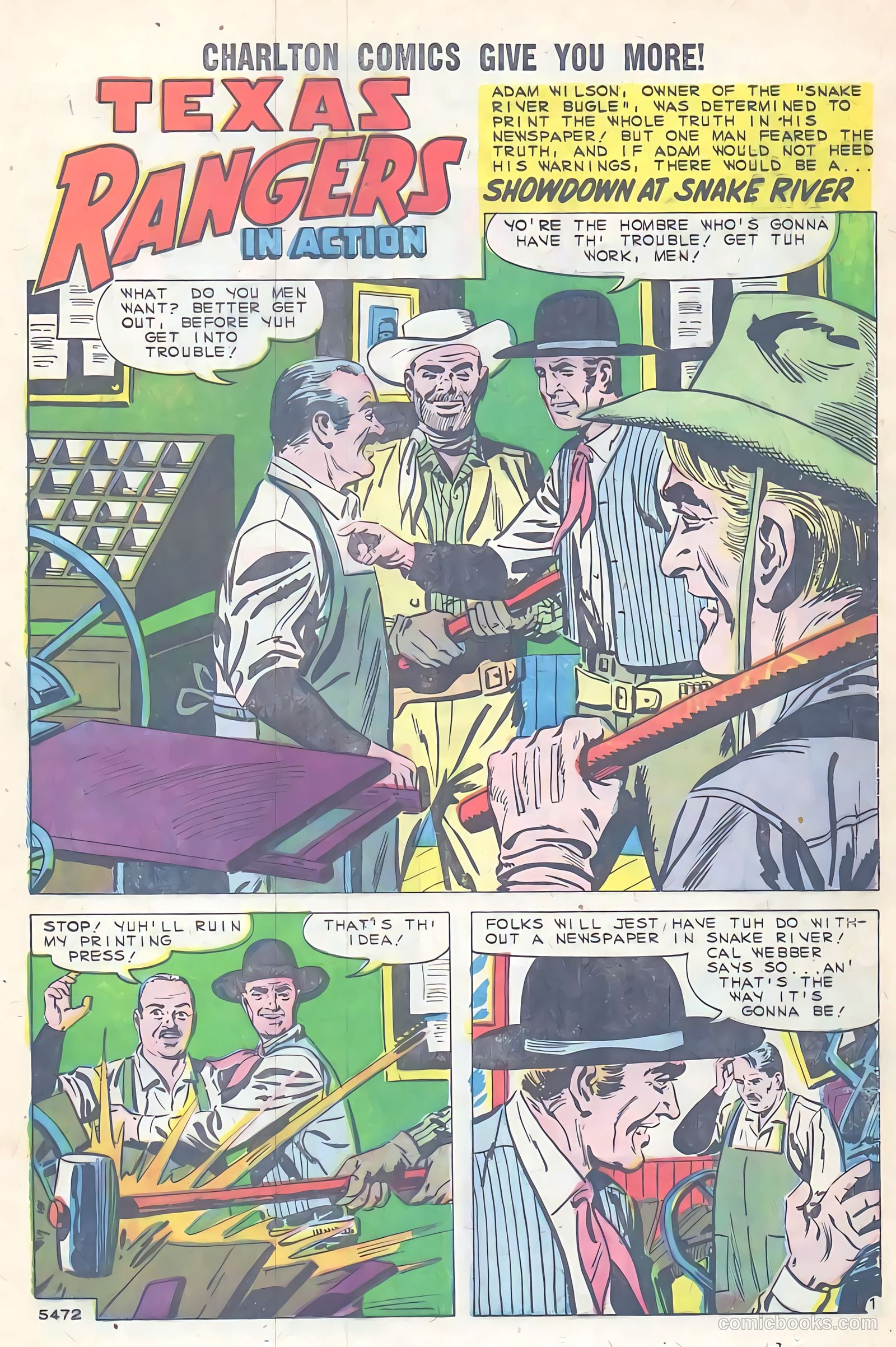Texas Rangers in Action #21 — page 13 of 36