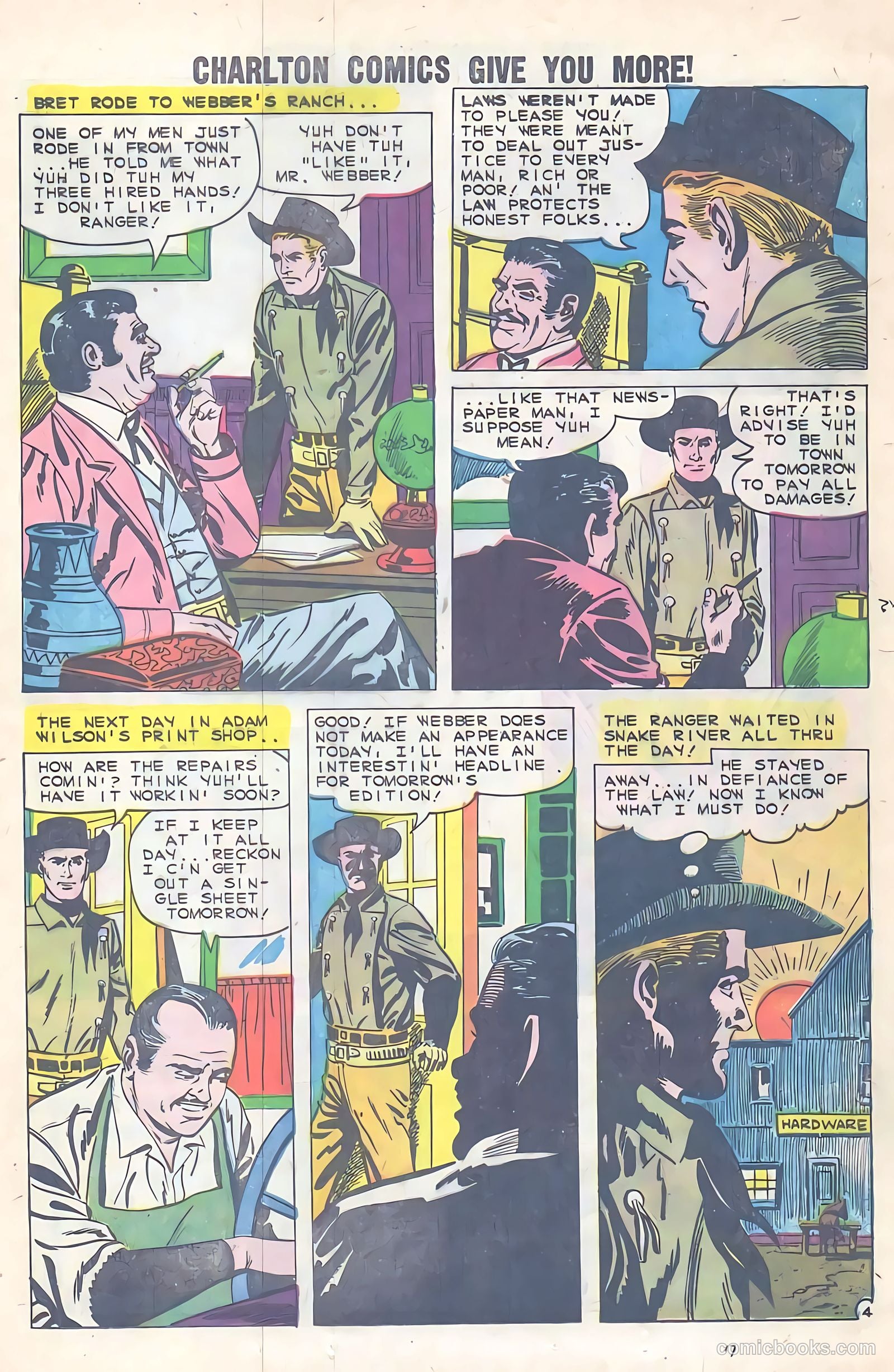 Texas Rangers in Action #21 — page 17 of 36