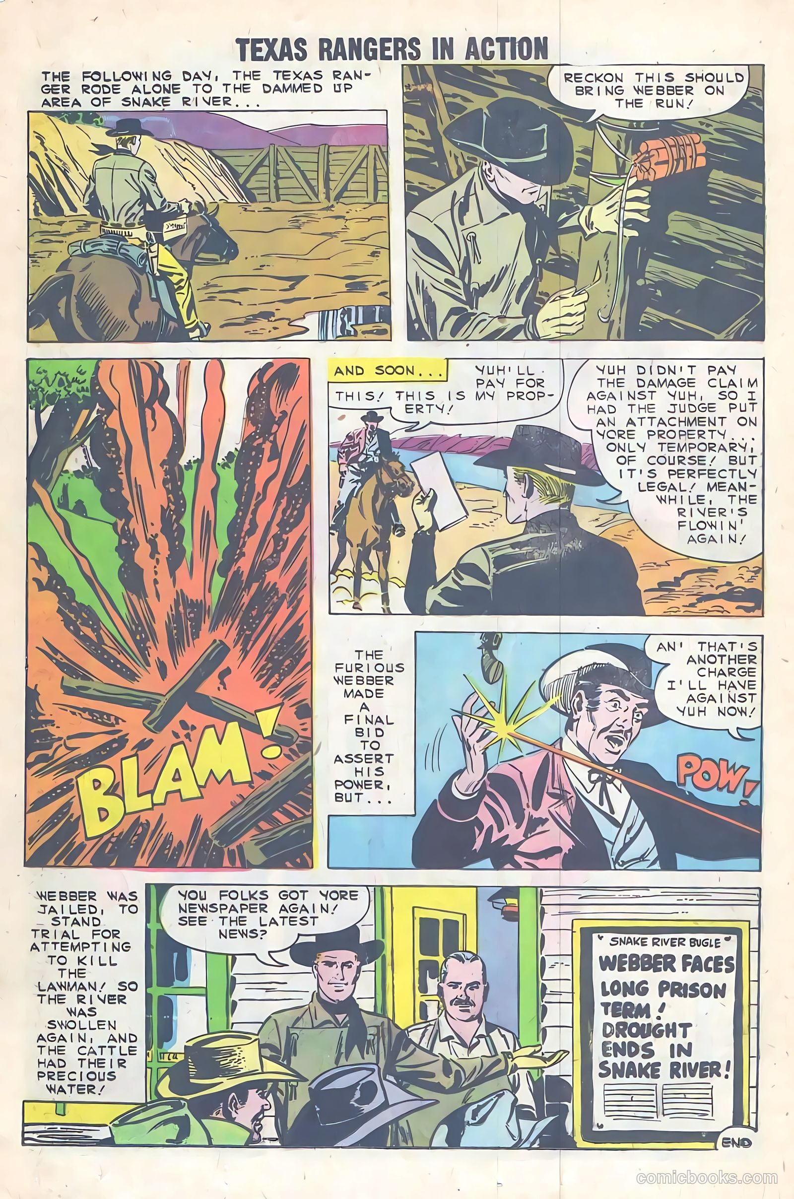 Texas Rangers in Action #21 — page 18 of 36