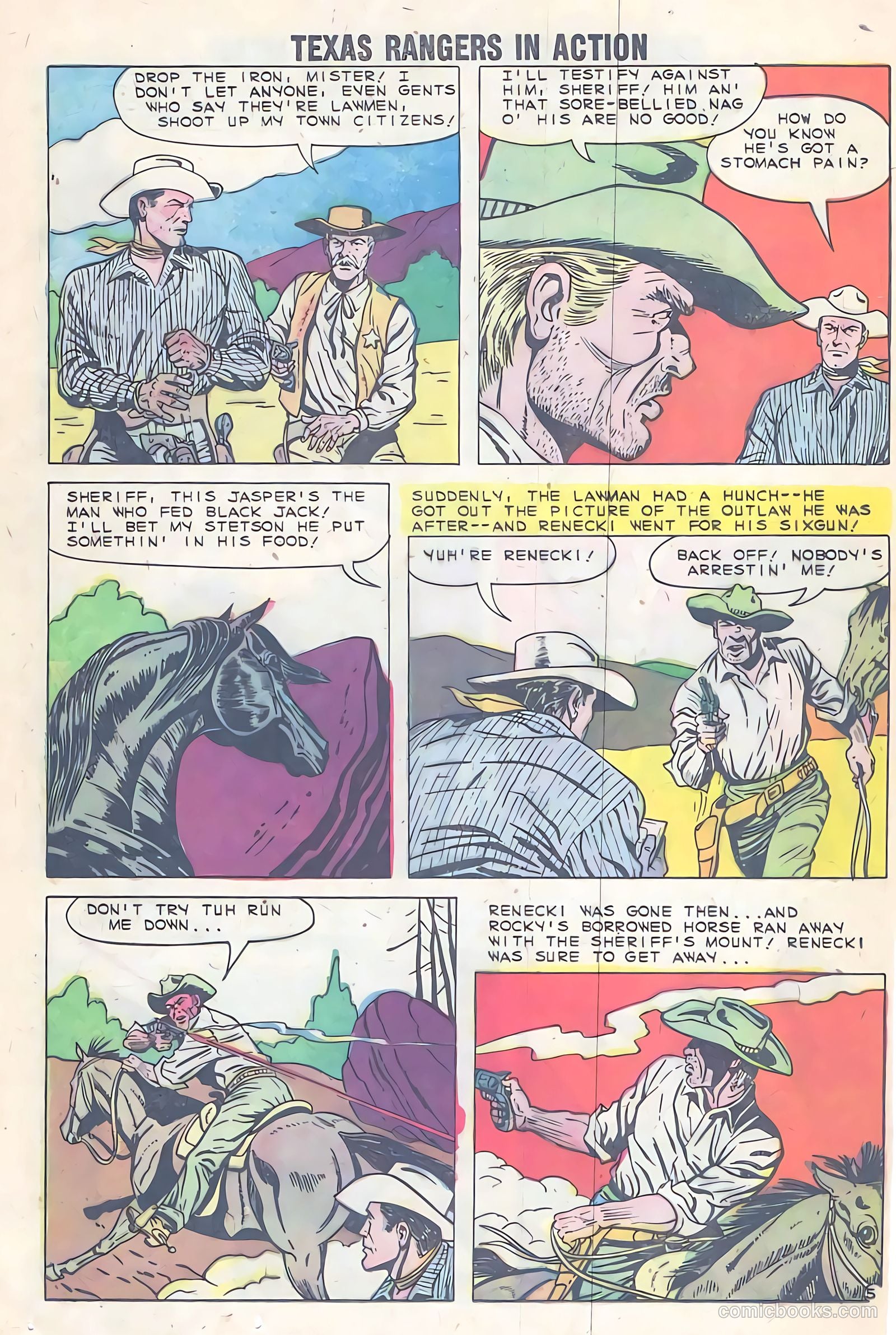 Texas Rangers in Action #21 — page 24 of 36