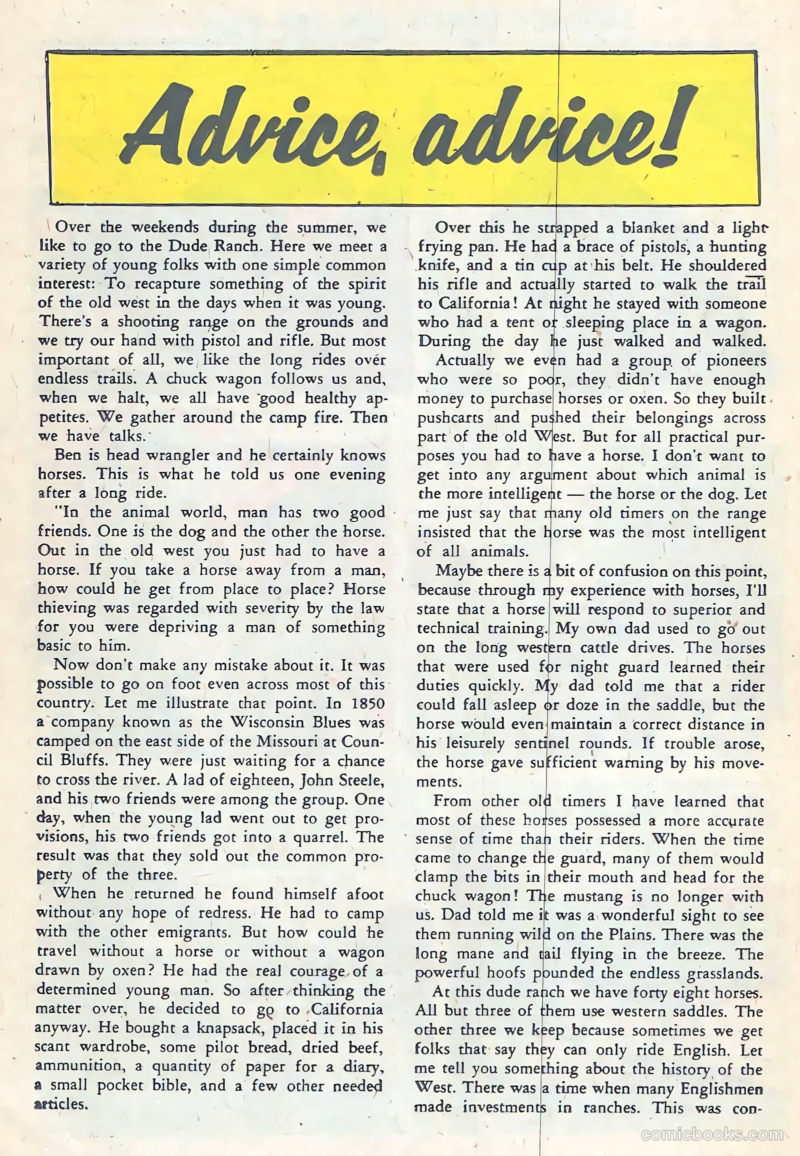 Texas Rangers in Action #21 — page 26 of 36