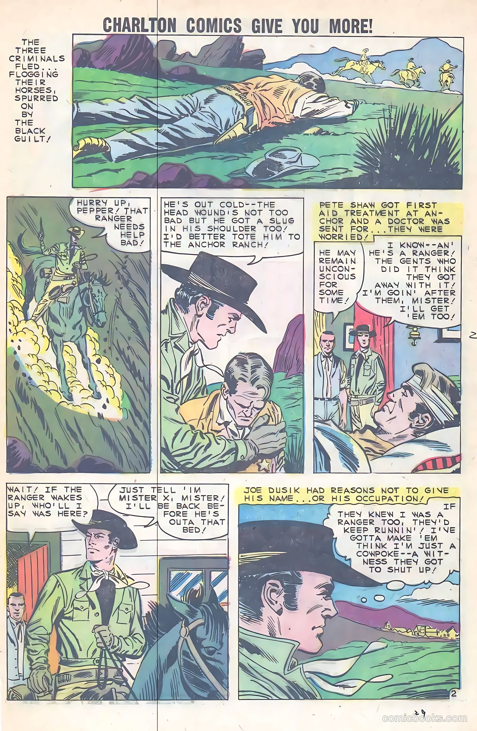 Texas Rangers in Action #21 — page 29 of 36