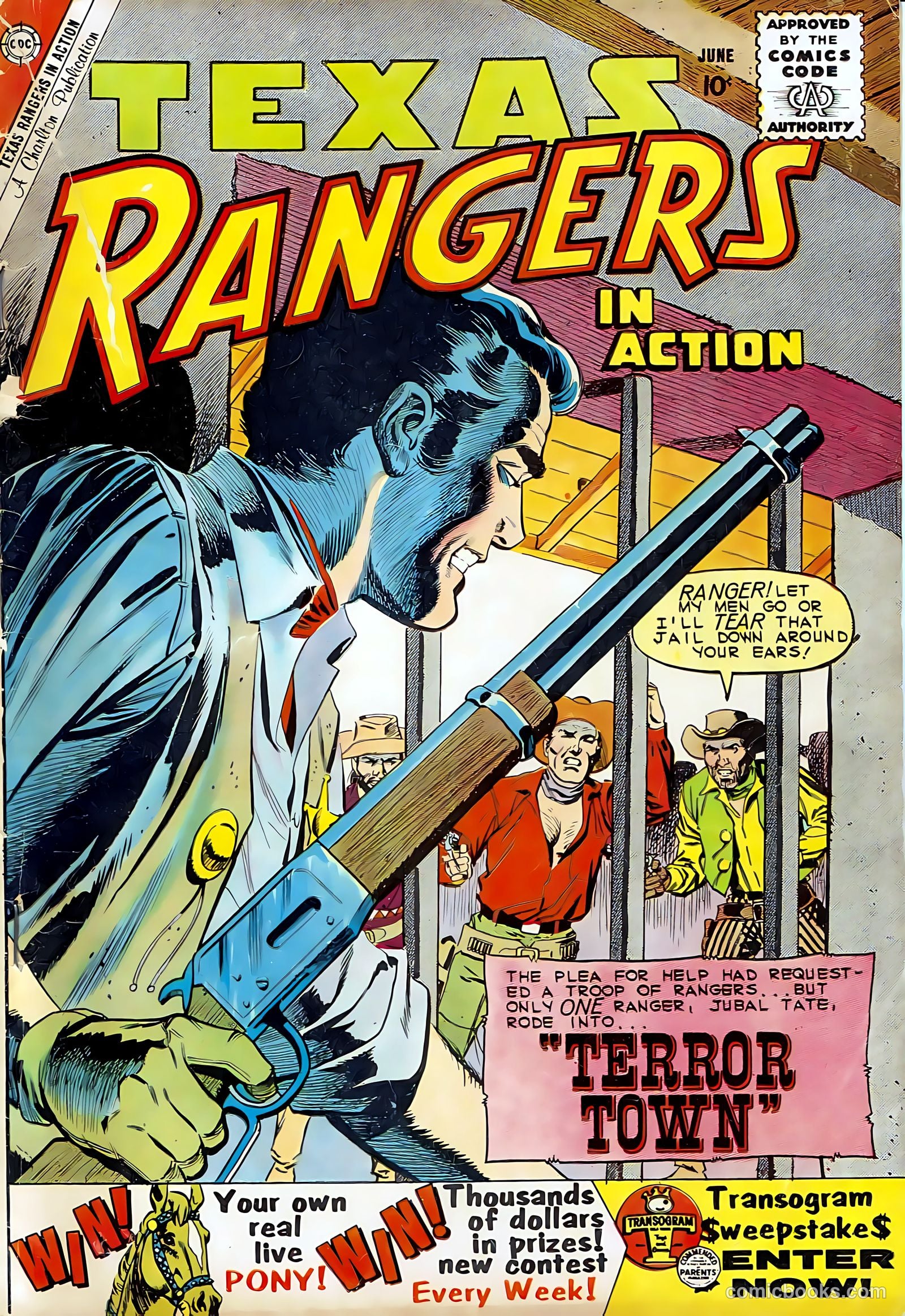 Texas Rangers in Action #22 — page 1 of 36