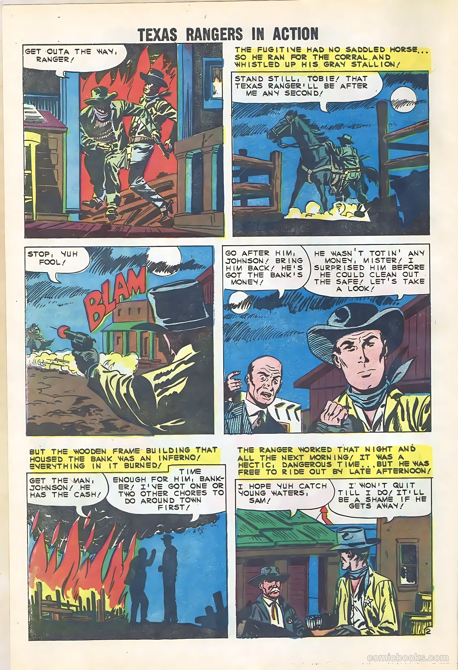 Texas Rangers in Action #22 — page 4 of 36