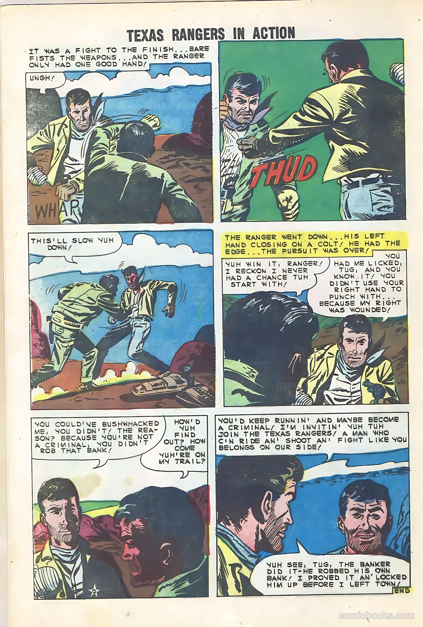Texas Rangers in Action #22 — page 8 of 36