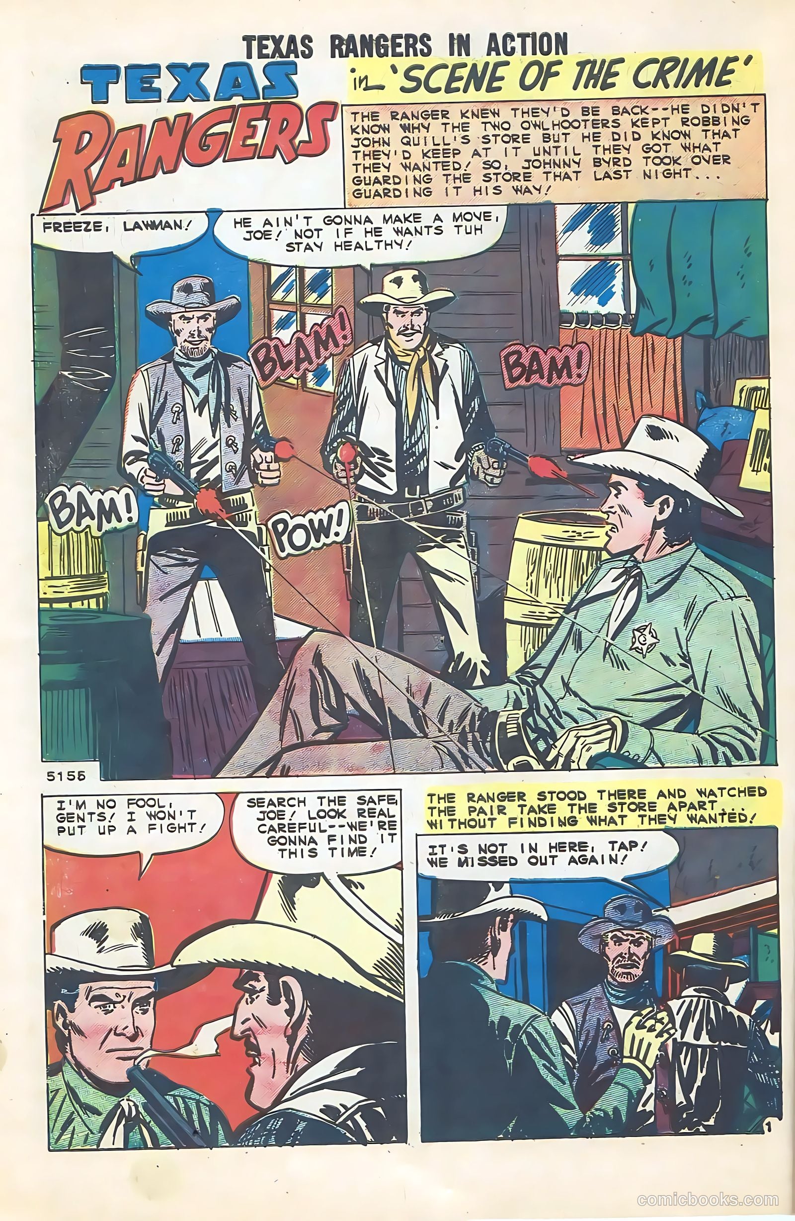 Texas Rangers in Action #22 — page 10 of 36