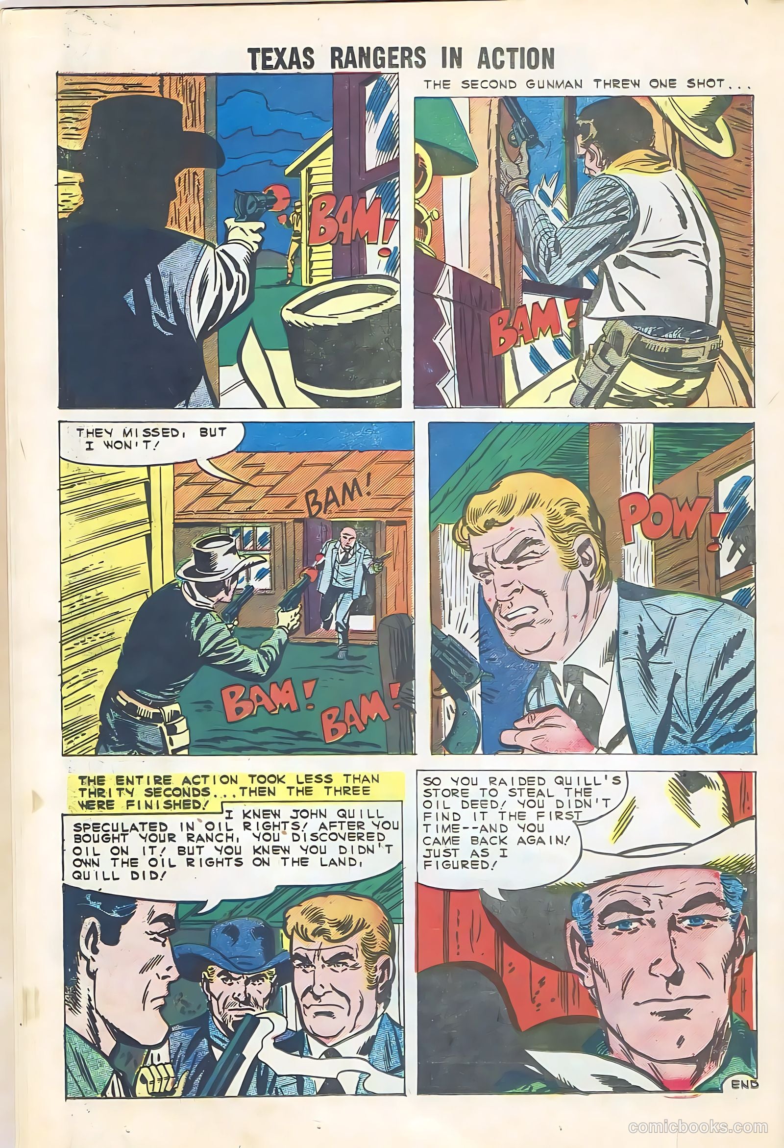 Texas Rangers in Action #22 — page 14 of 36