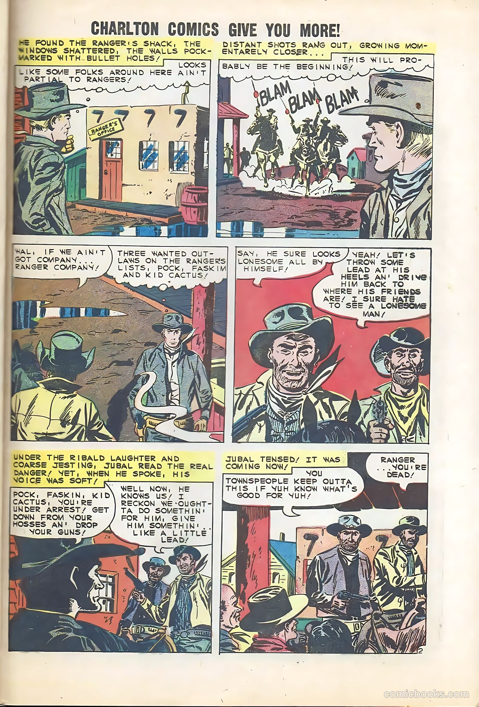 Texas Rangers in Action #22 — page 29 of 36