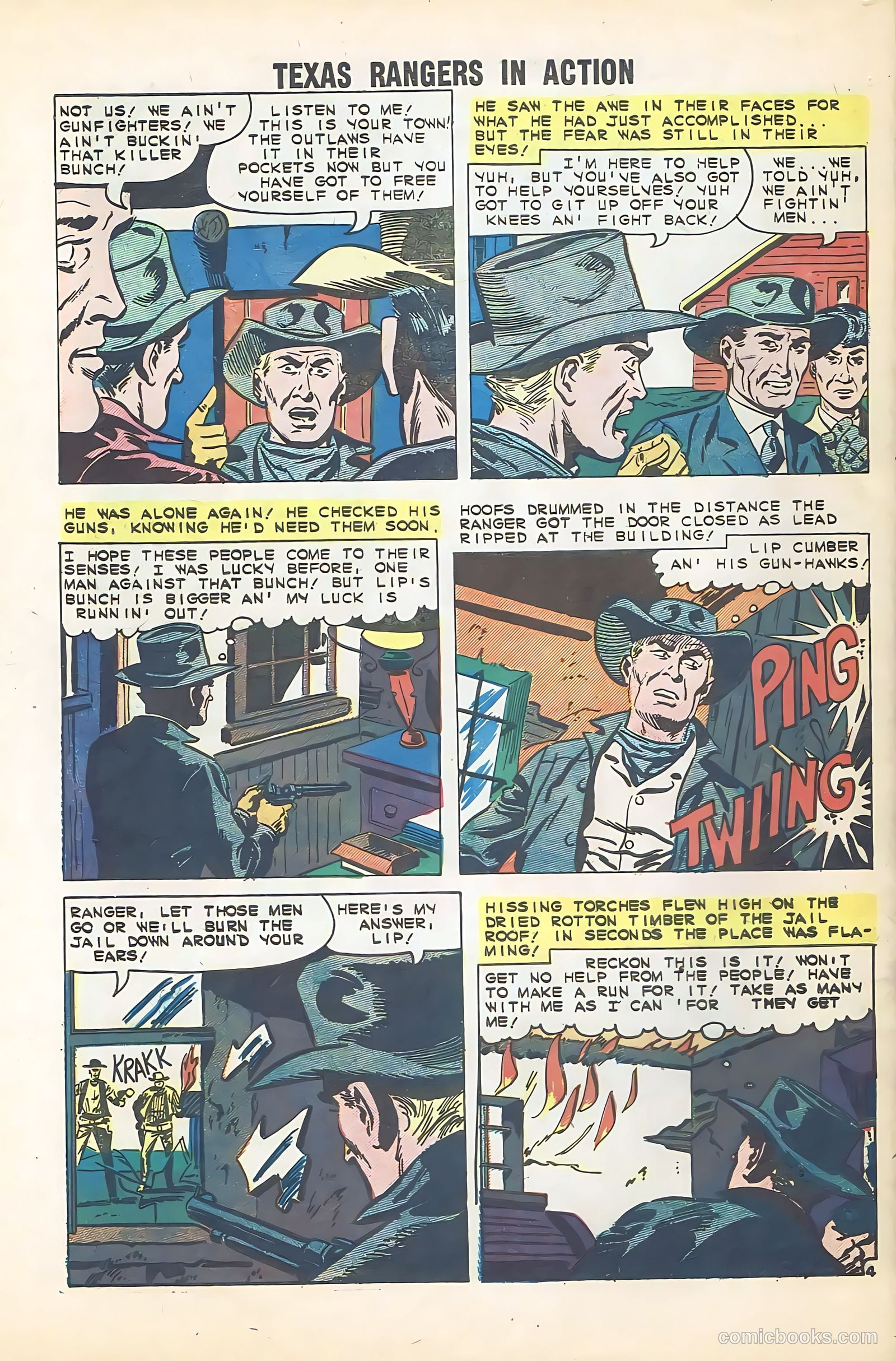 Texas Rangers in Action #22 — page 32 of 36