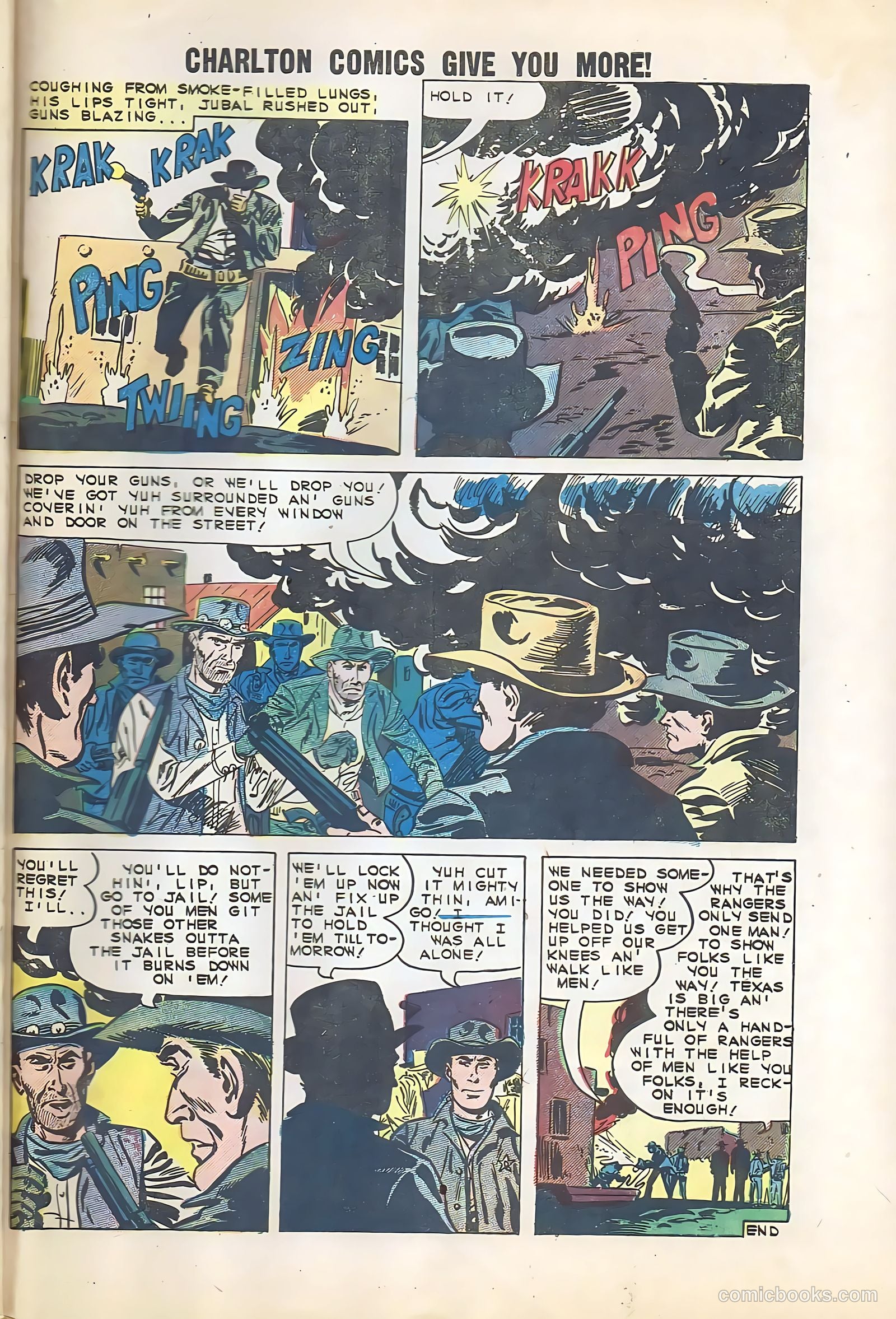 Texas Rangers in Action #22 — page 33 of 36