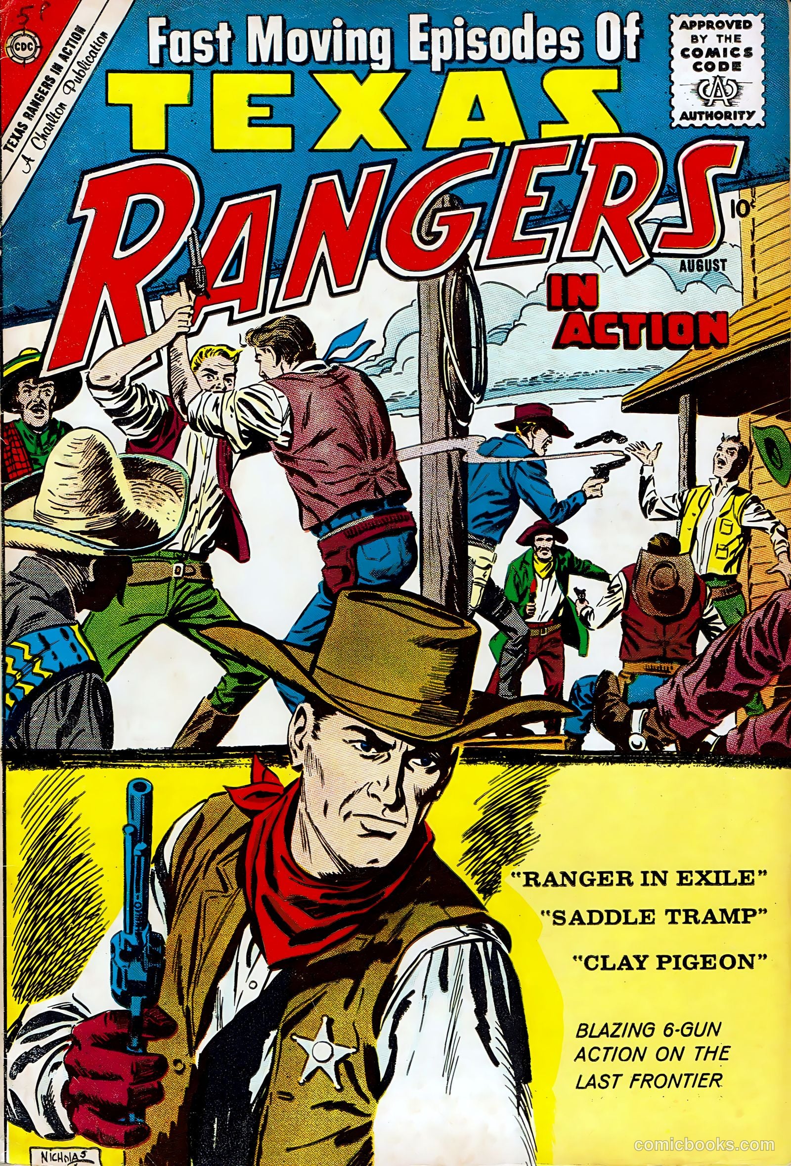 Texas Rangers in Action #23 — page 1 of 36