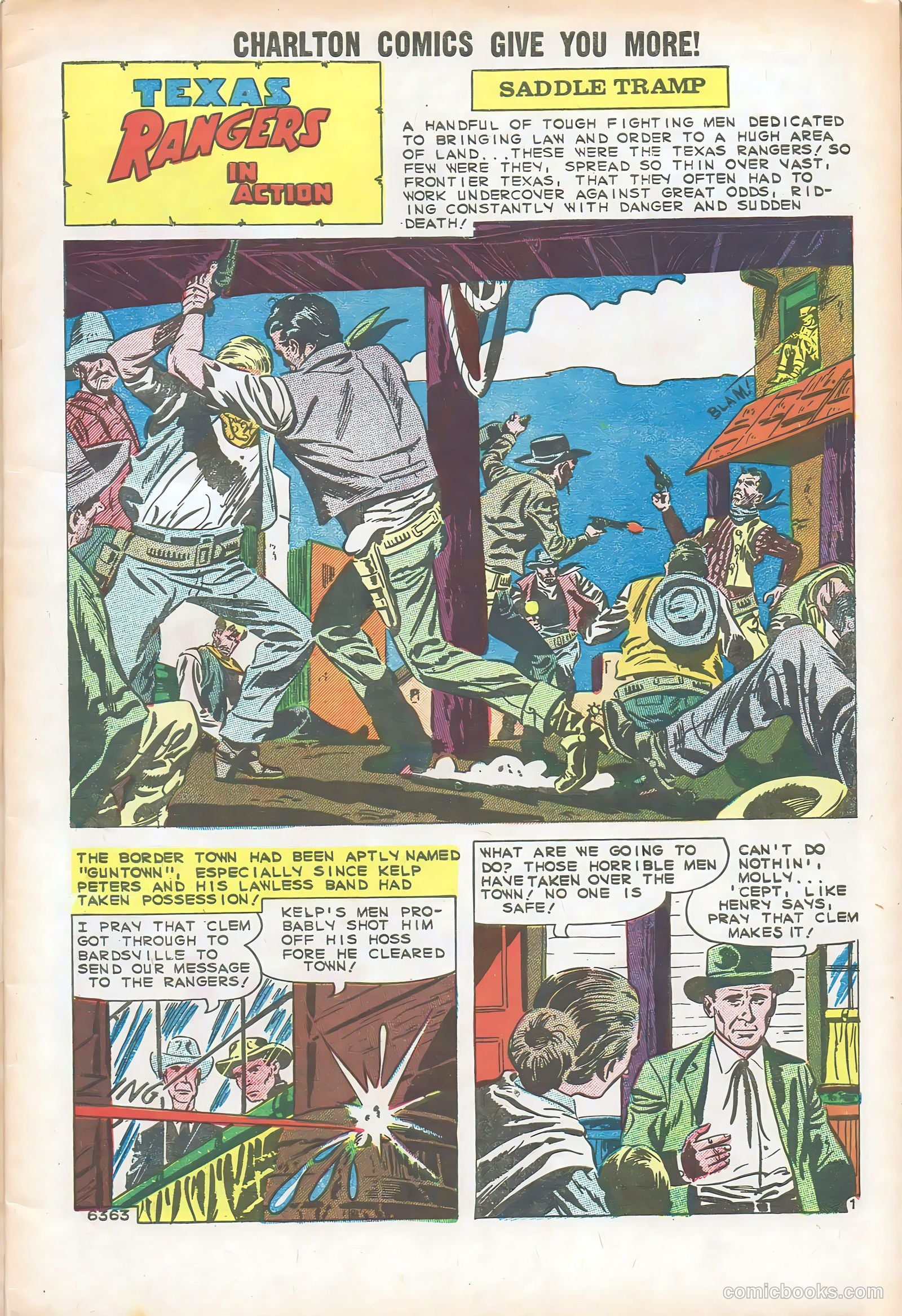 Texas Rangers in Action #23 — page 3 of 36