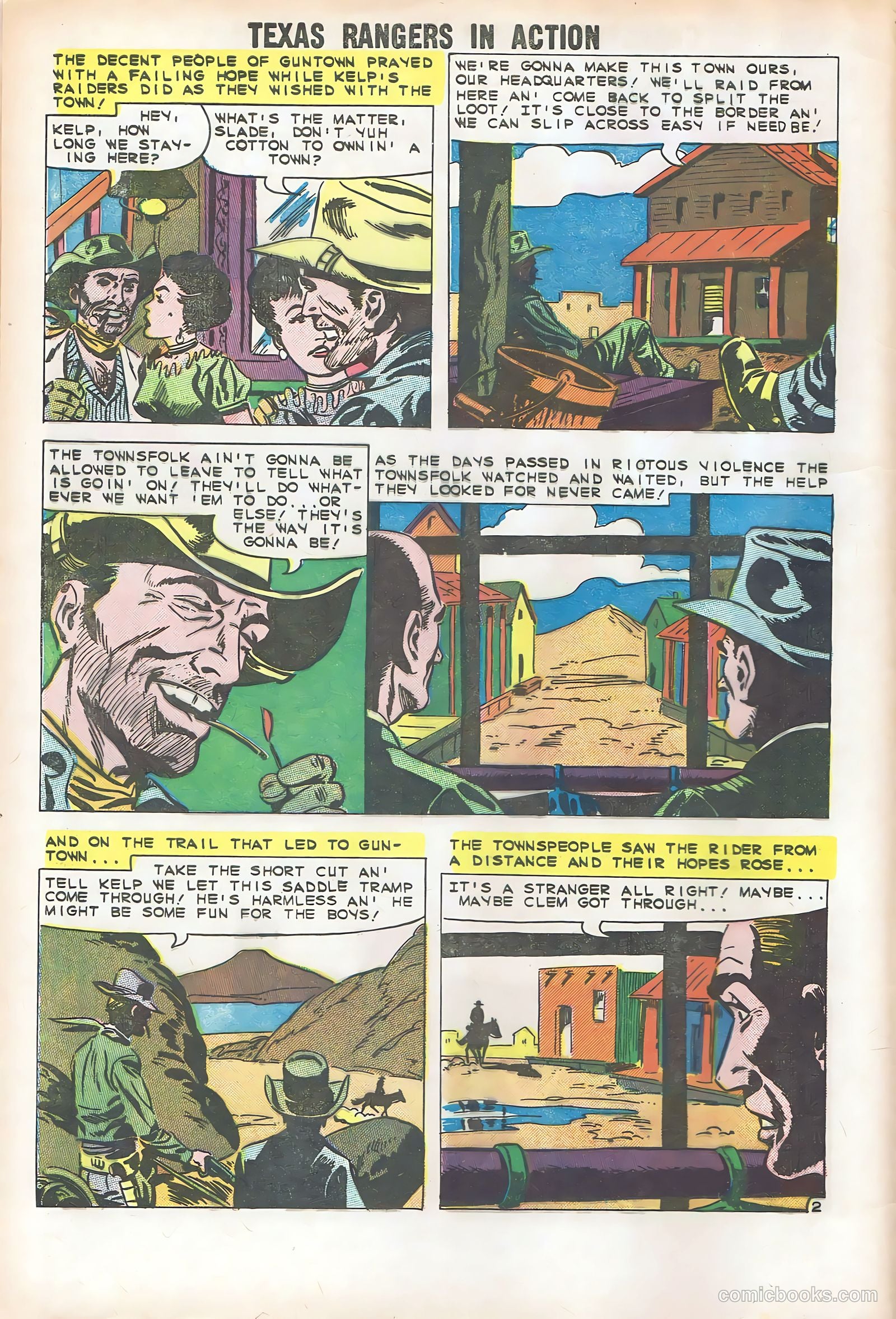 Texas Rangers in Action #23 — page 4 of 36