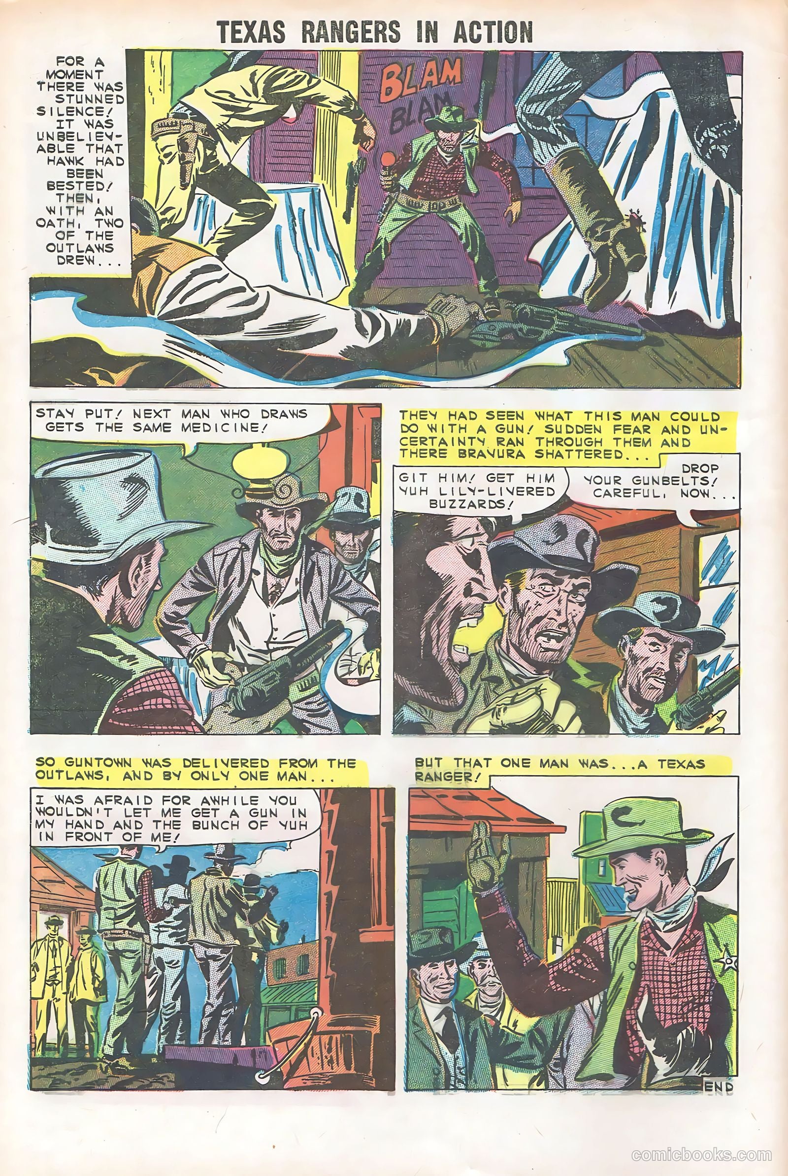 Texas Rangers in Action #23 — page 8 of 36
