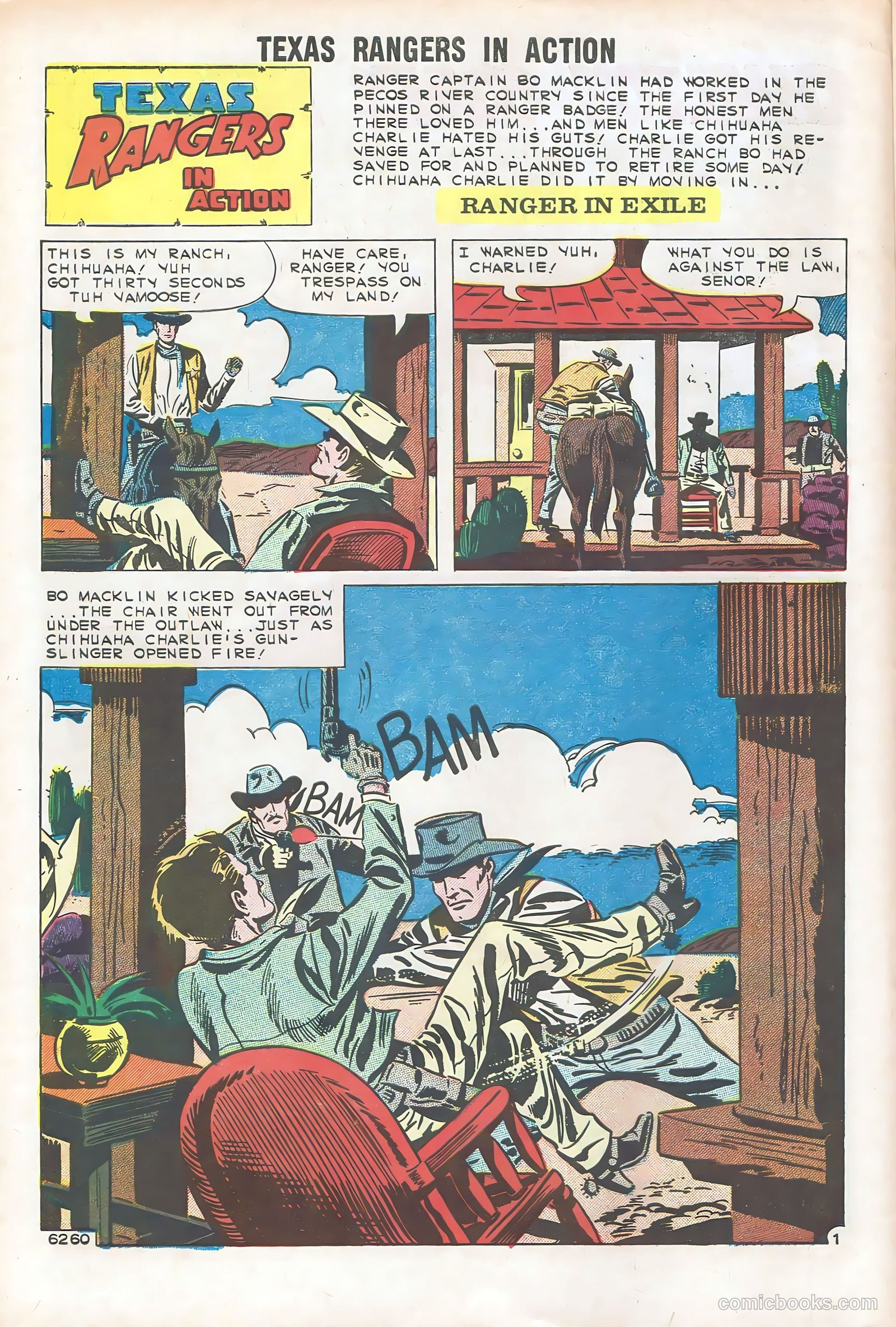 Texas Rangers in Action #23 — page 10 of 36