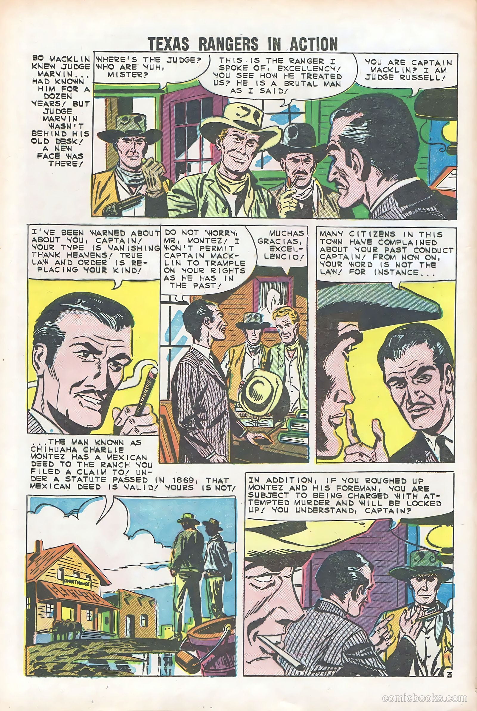 Texas Rangers in Action #23 — page 12 of 36