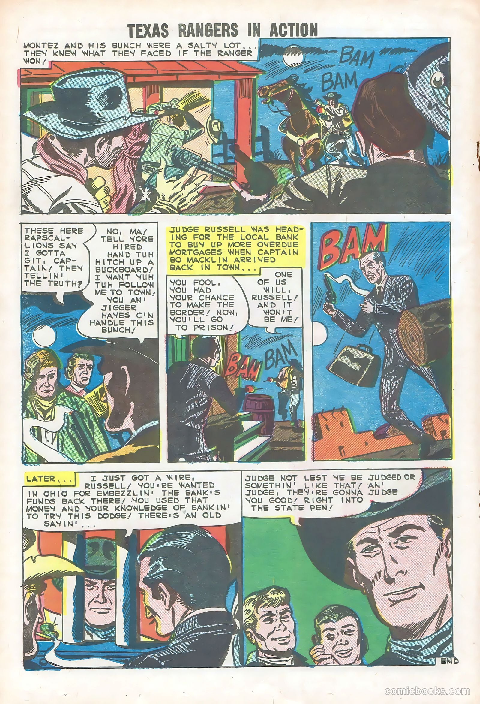 Texas Rangers in Action #23 — page 18 of 36