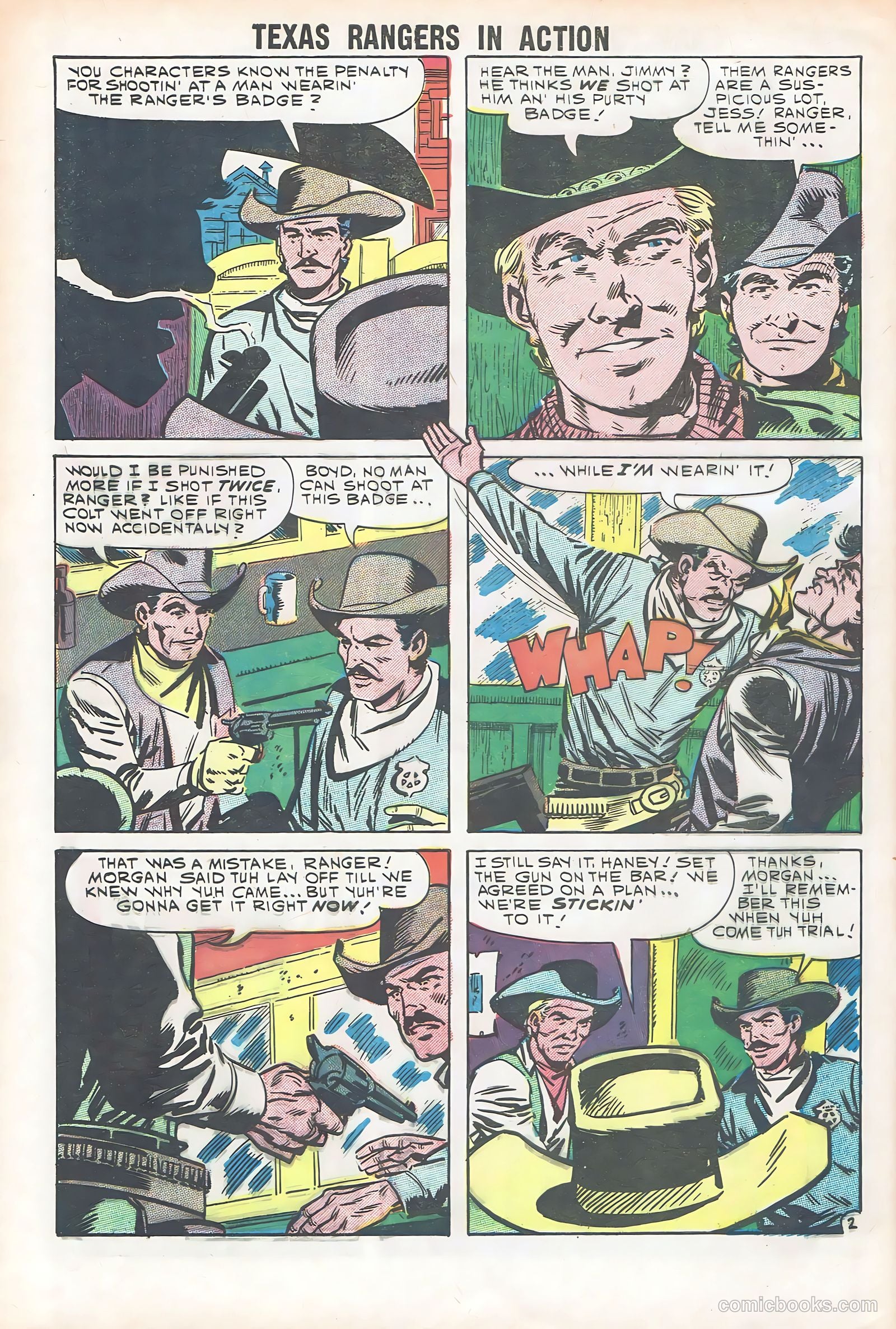 Texas Rangers in Action #23 — page 28 of 36