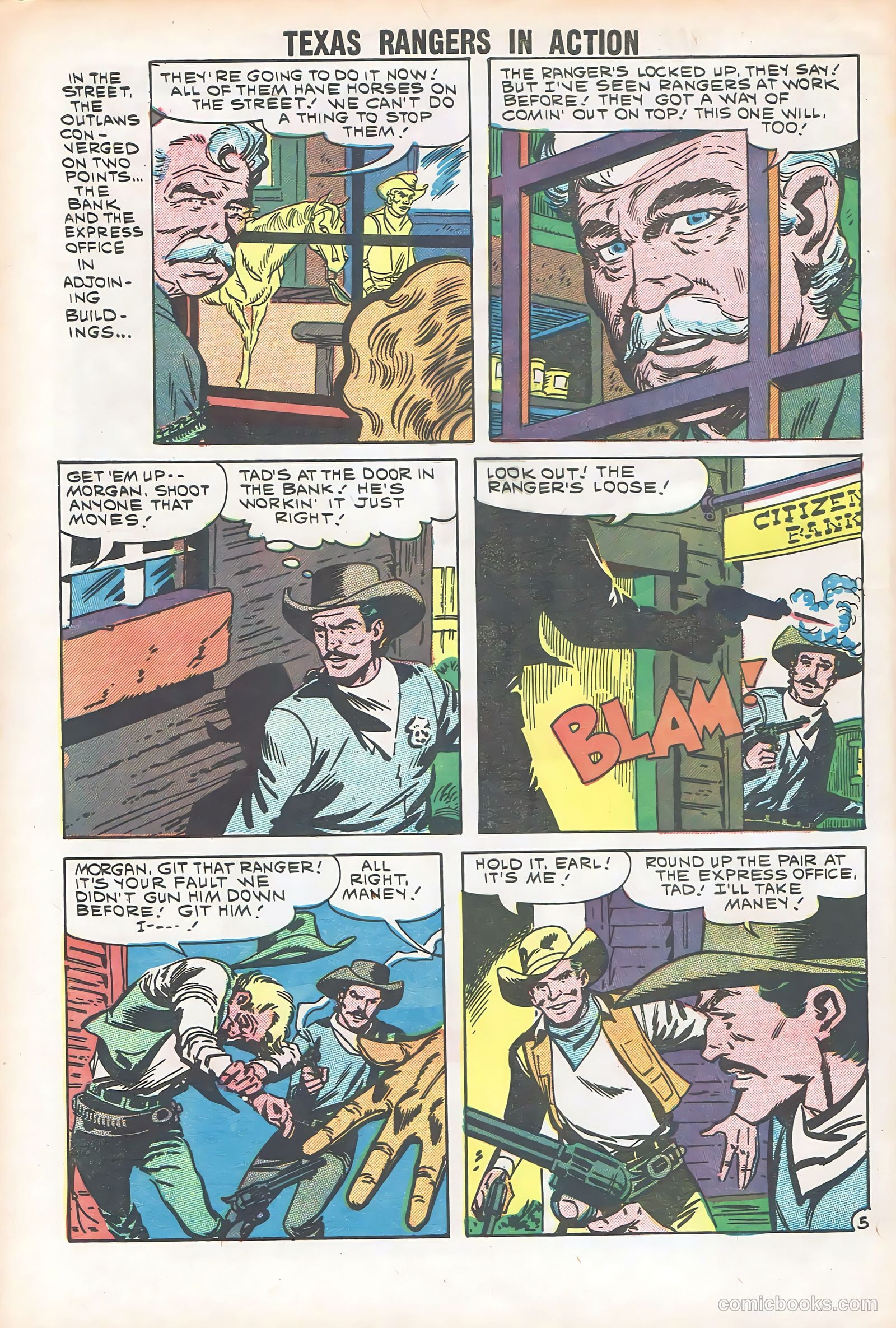 Texas Rangers in Action #23 — page 32 of 36