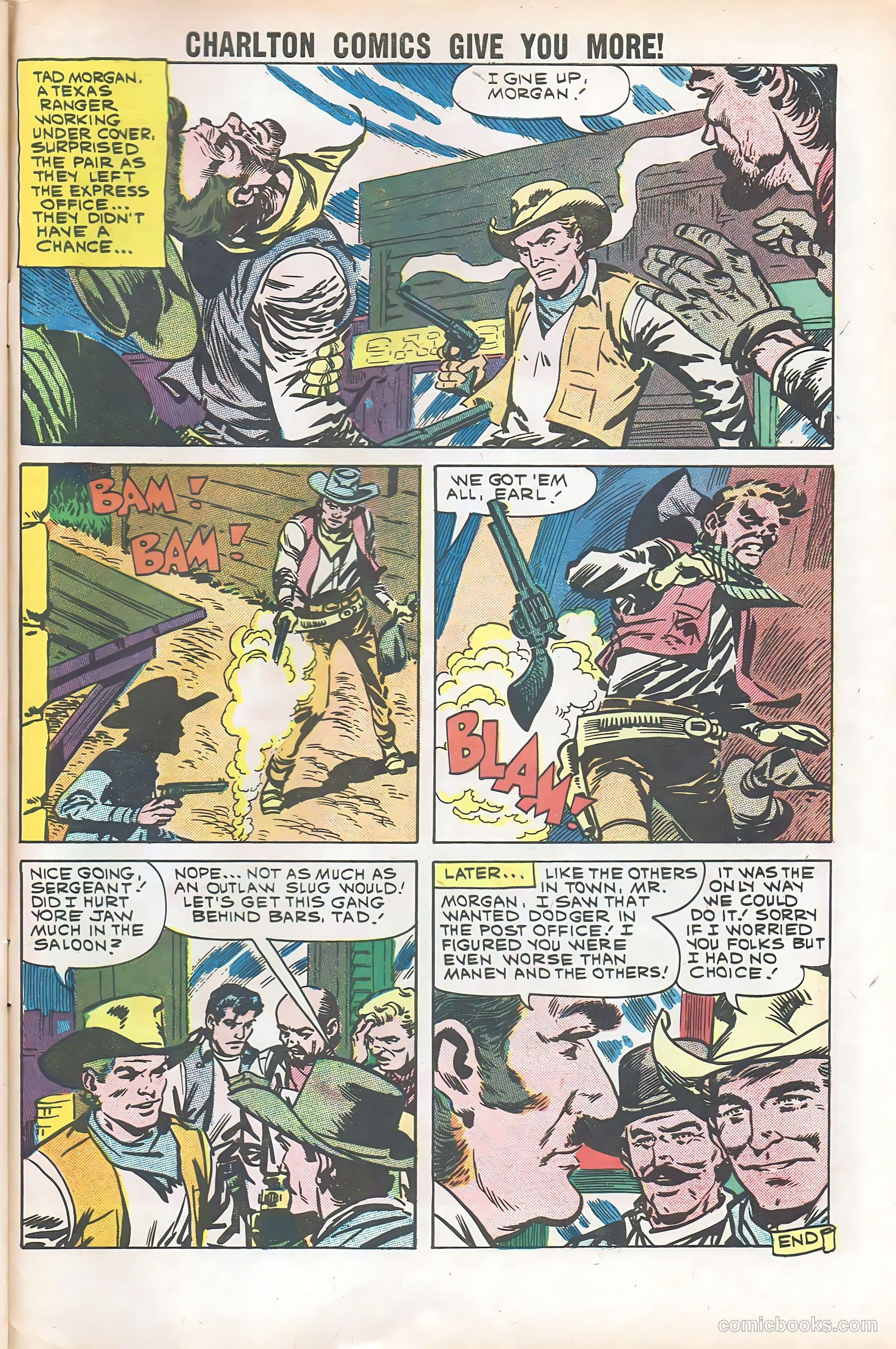 Texas Rangers in Action #23 — page 33 of 36