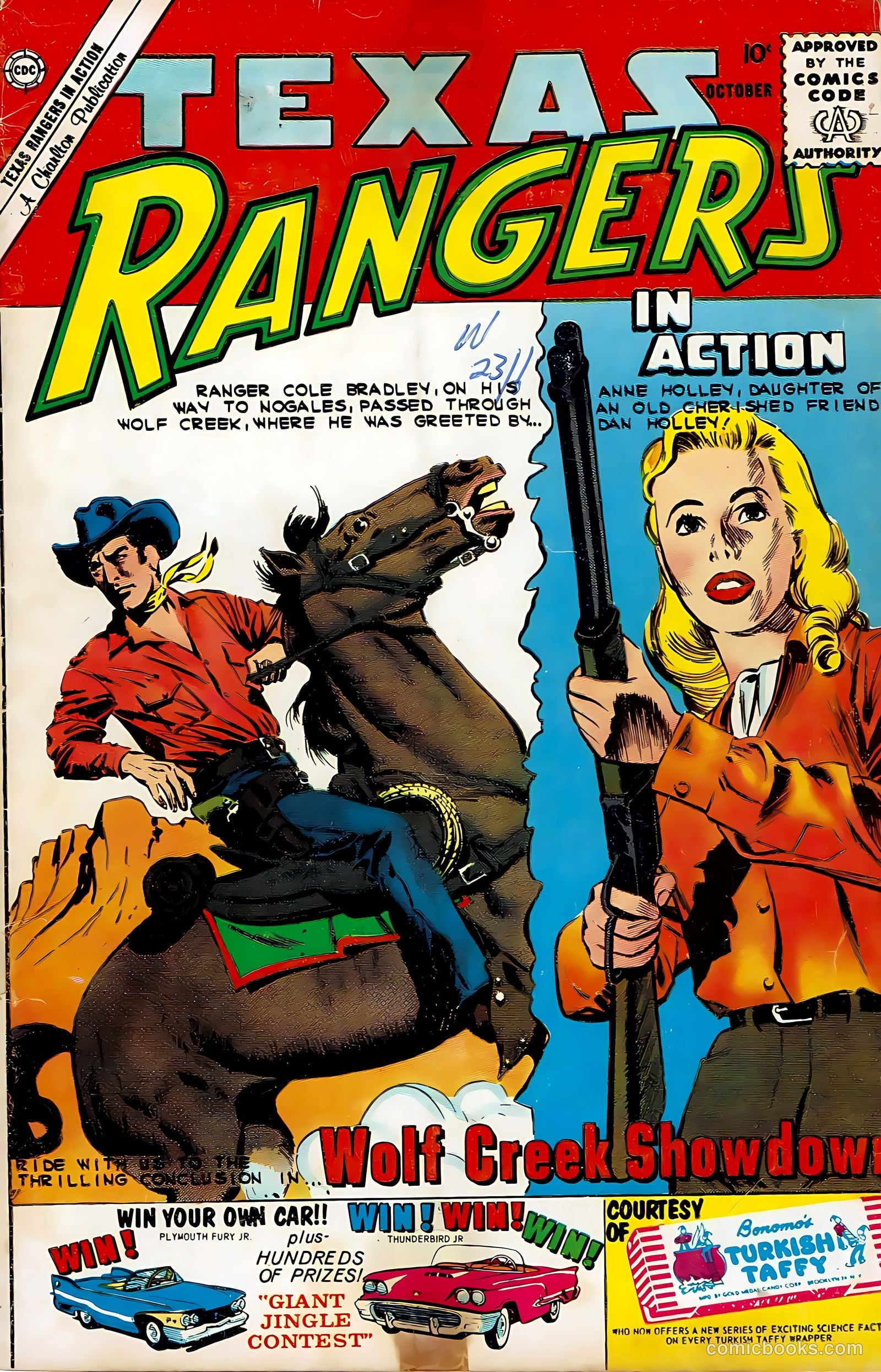 Texas Rangers in Action #24 — page 1 of 36