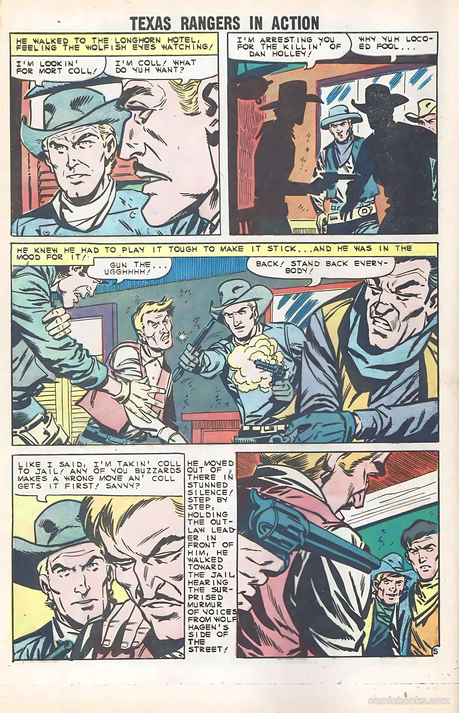 Texas Rangers in Action #24 — page 8 of 36