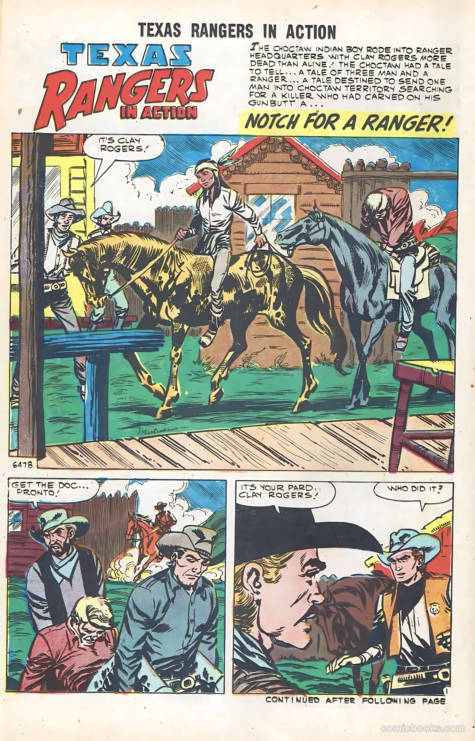 Texas Rangers in Action #24 — page 14 of 36