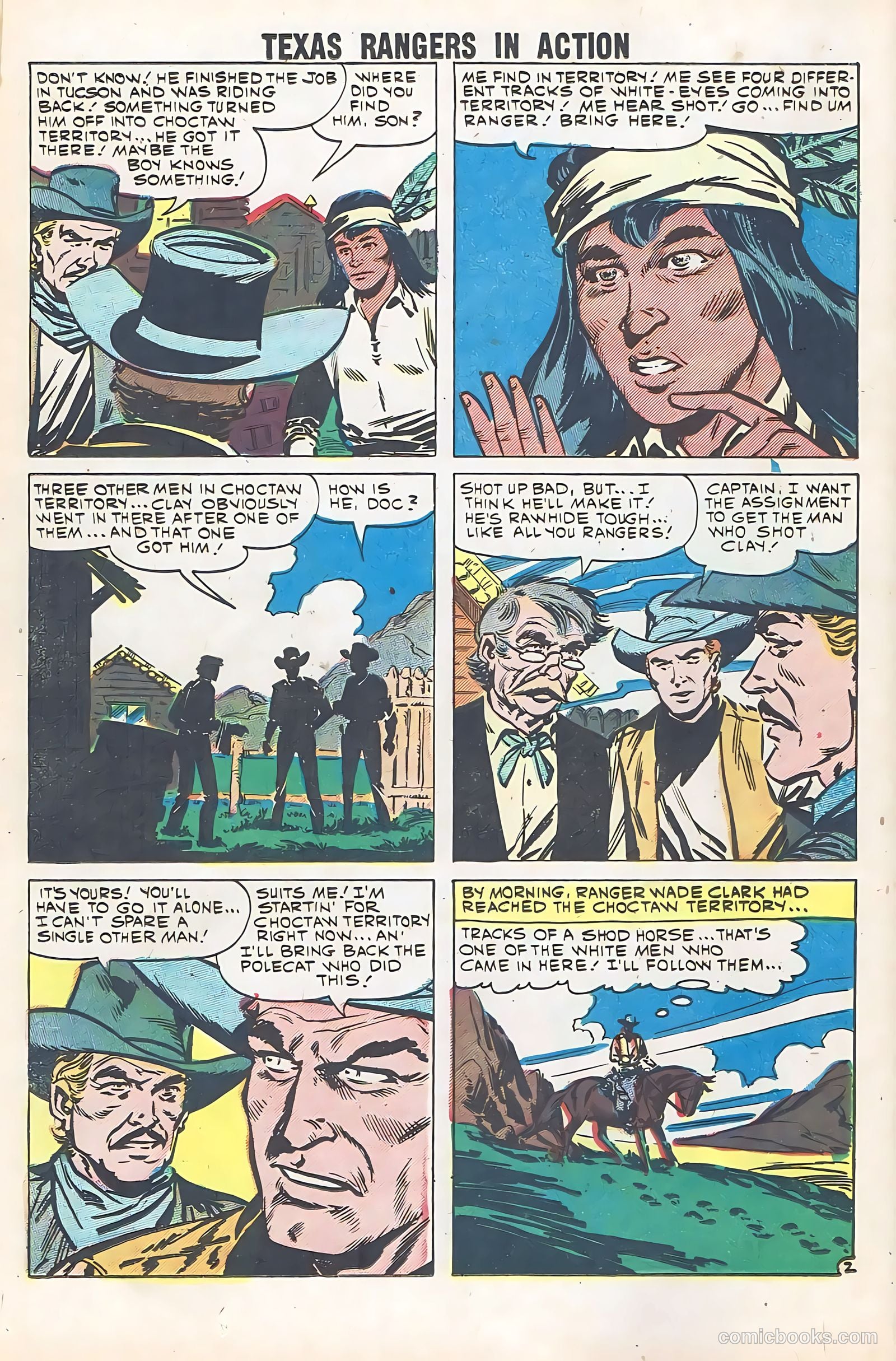 Texas Rangers in Action #24 — page 16 of 36
