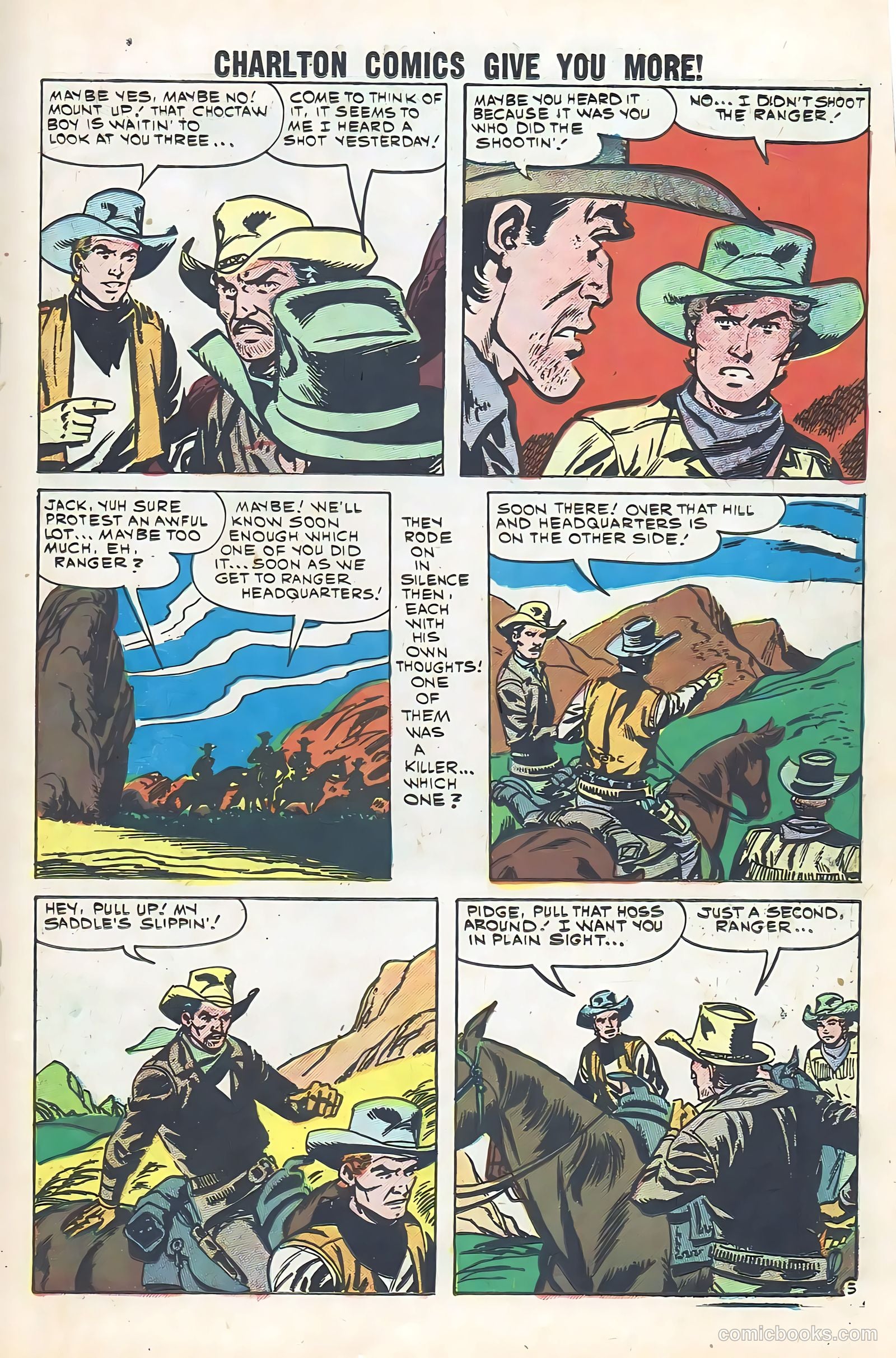 Texas Rangers in Action #24 — page 19 of 36