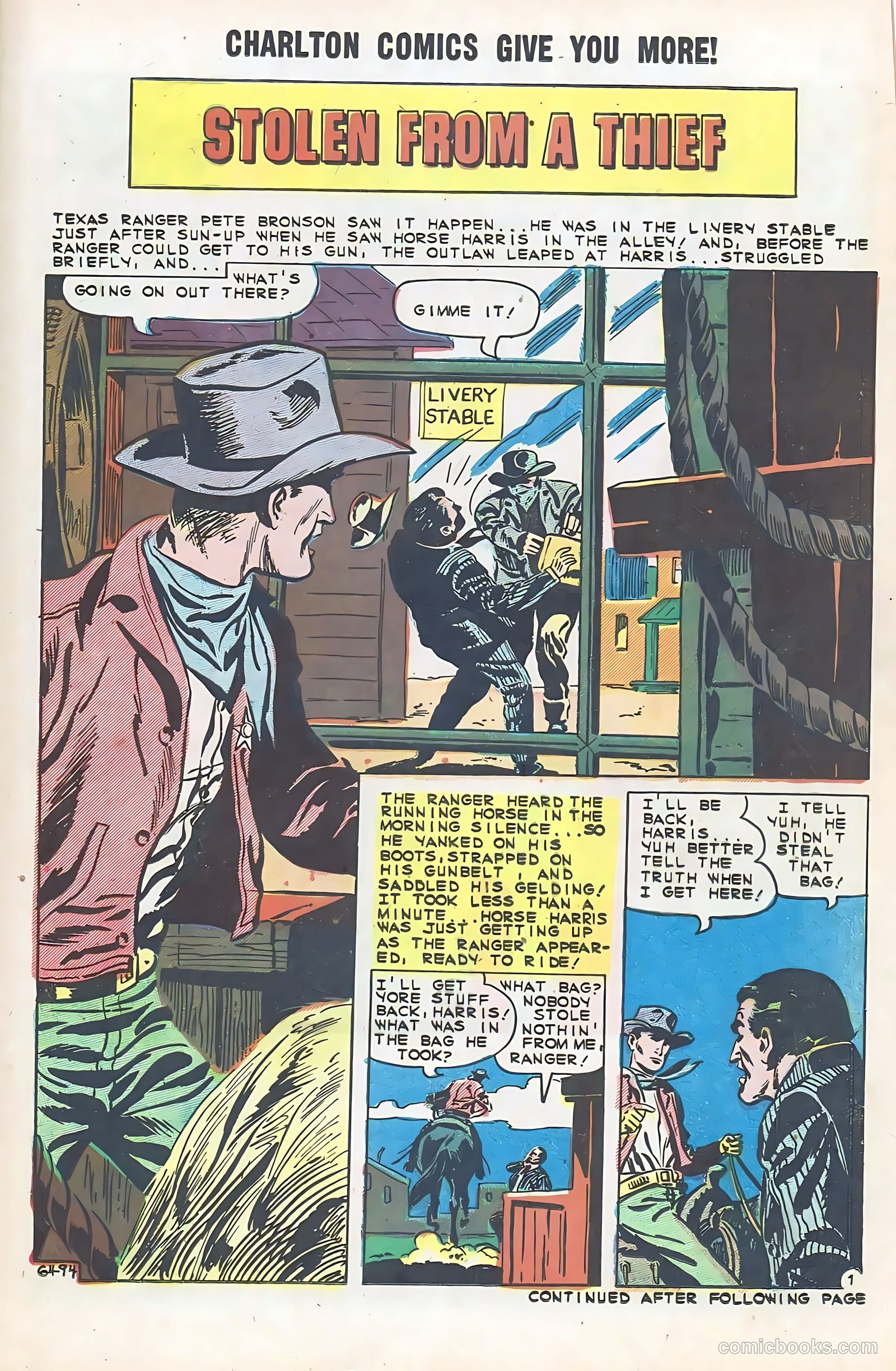 Texas Rangers in Action #24 — page 21 of 36