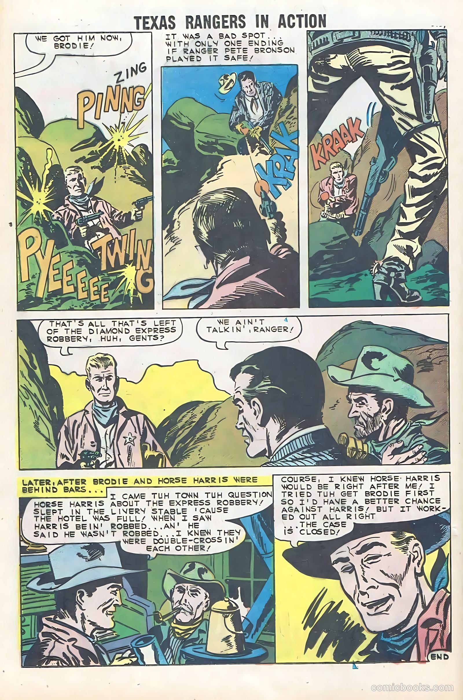 Texas Rangers in Action #24 — page 24 of 36