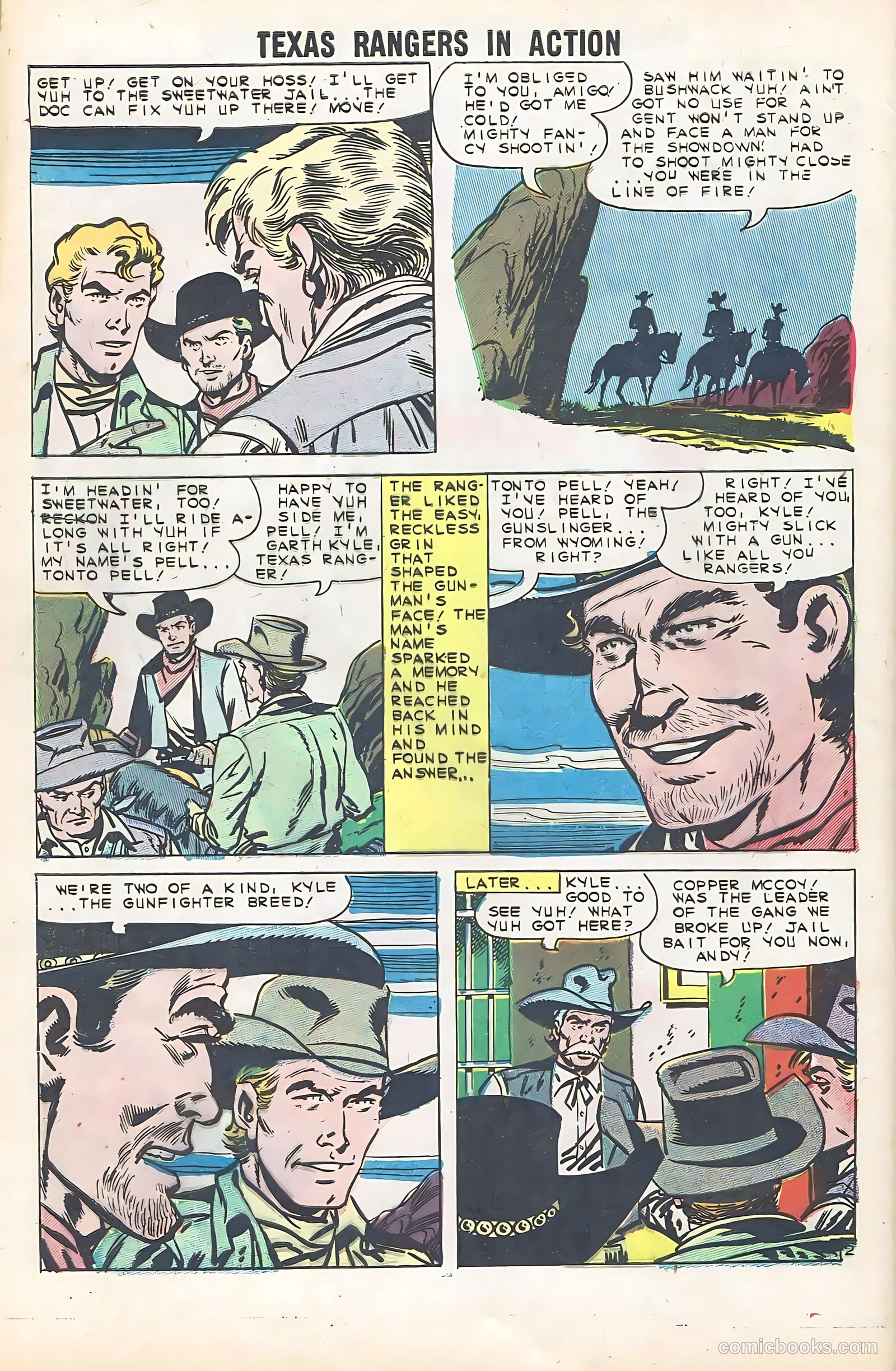 Texas Rangers in Action #24 — page 28 of 36