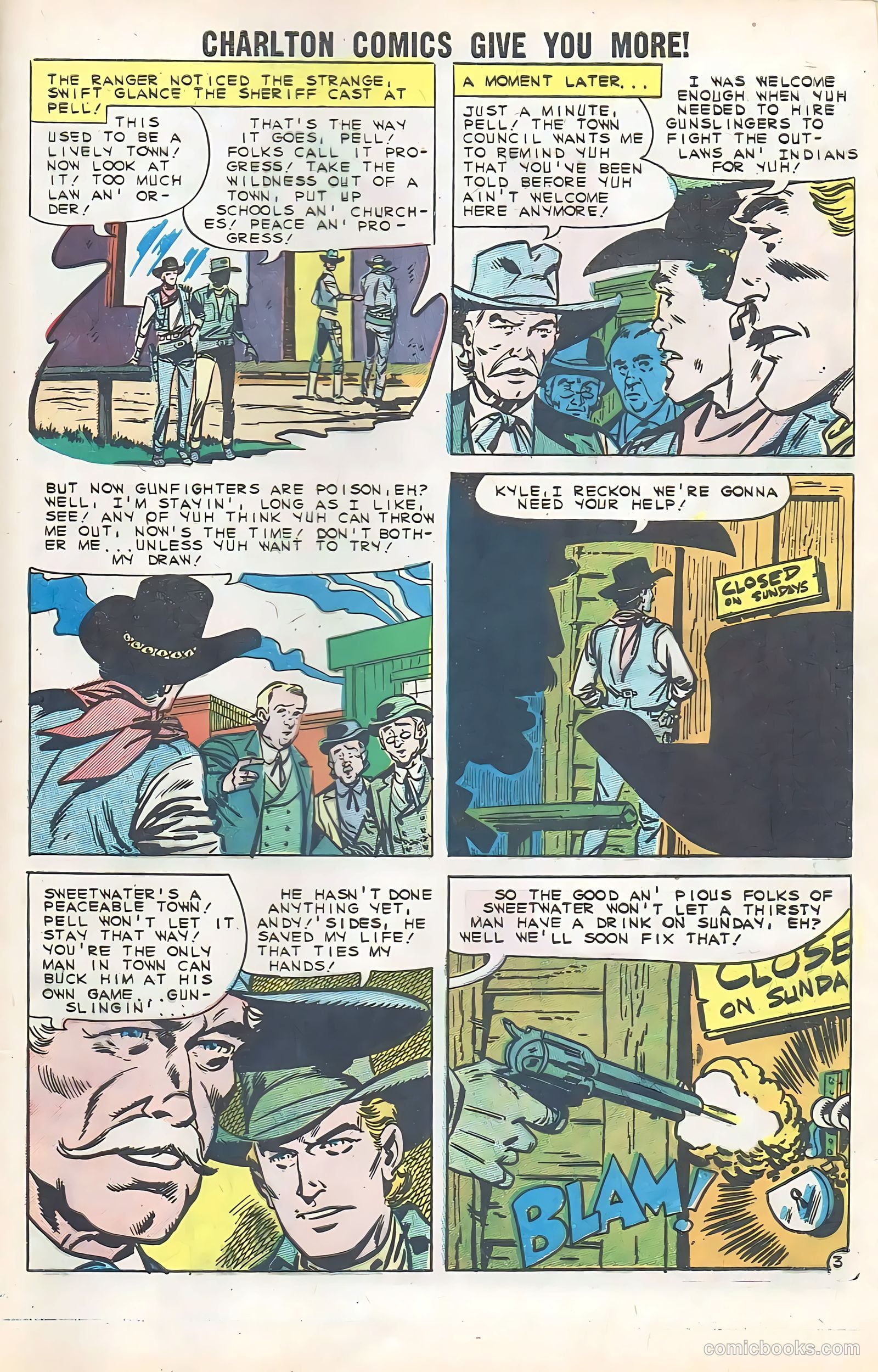 Texas Rangers in Action #24 — page 29 of 36