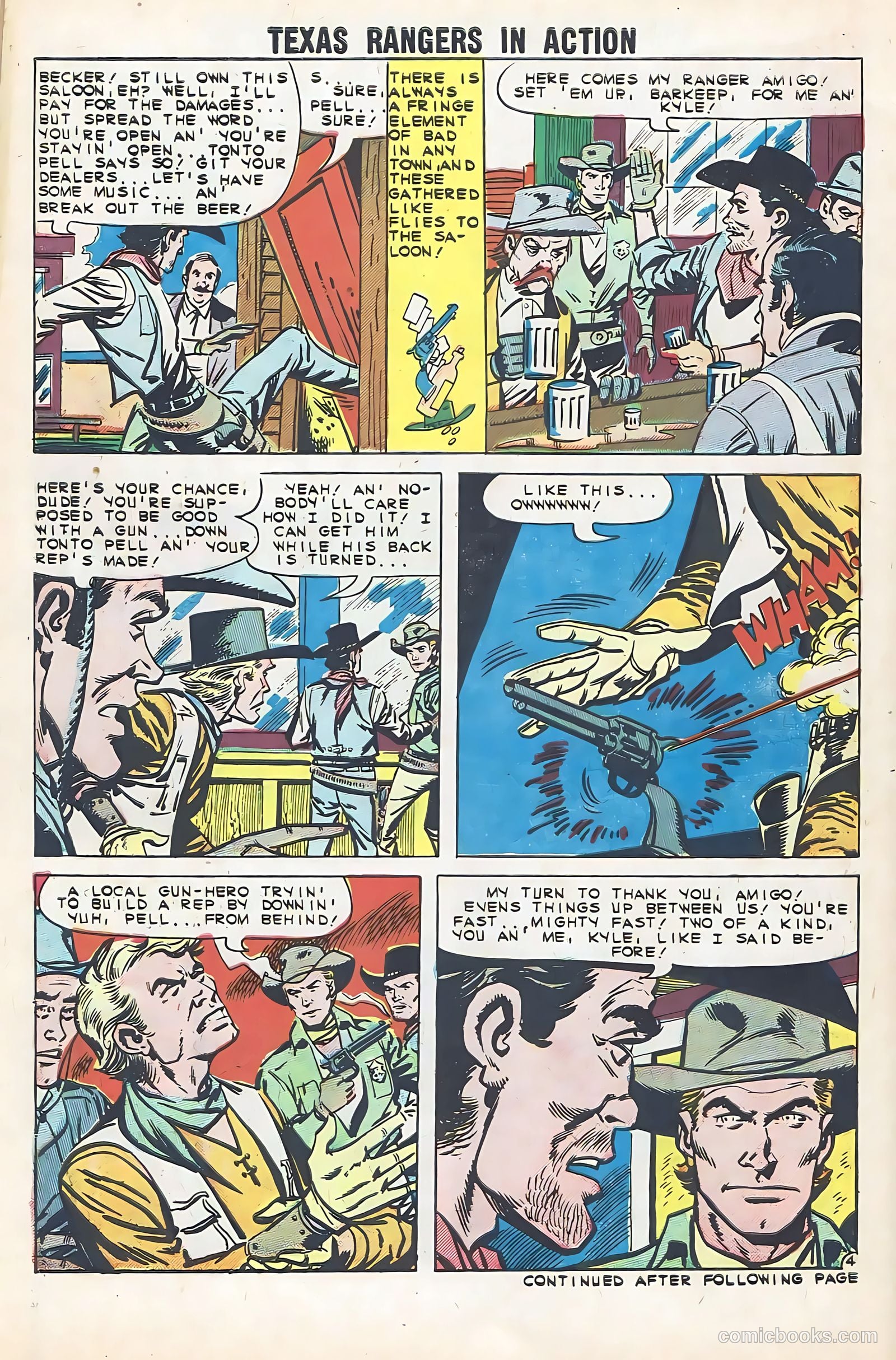Texas Rangers in Action #24 — page 30 of 36