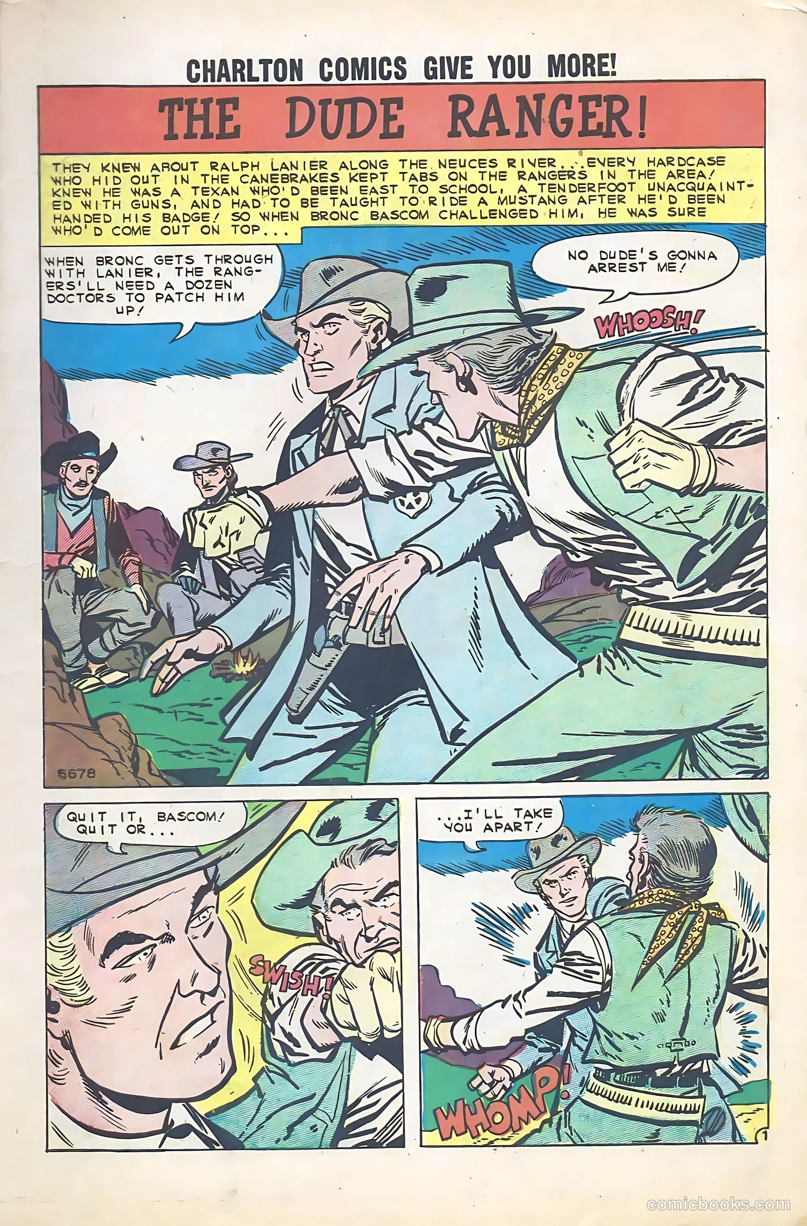 Texas Rangers in Action #25 — page 3 of 36