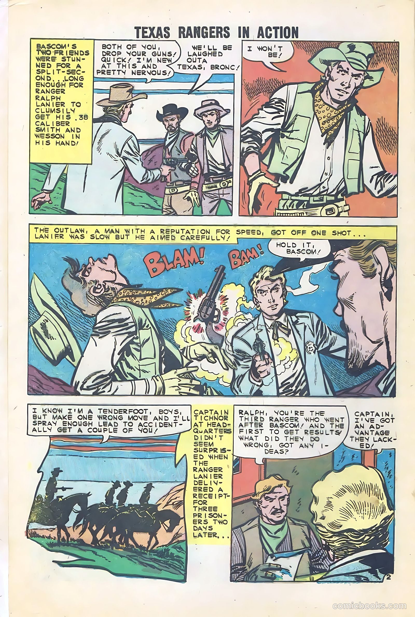 Texas Rangers in Action #25 — page 4 of 36
