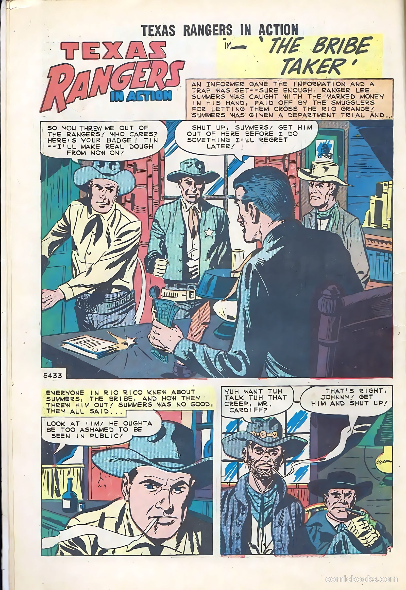 Texas Rangers in Action #25 — page 10 of 36