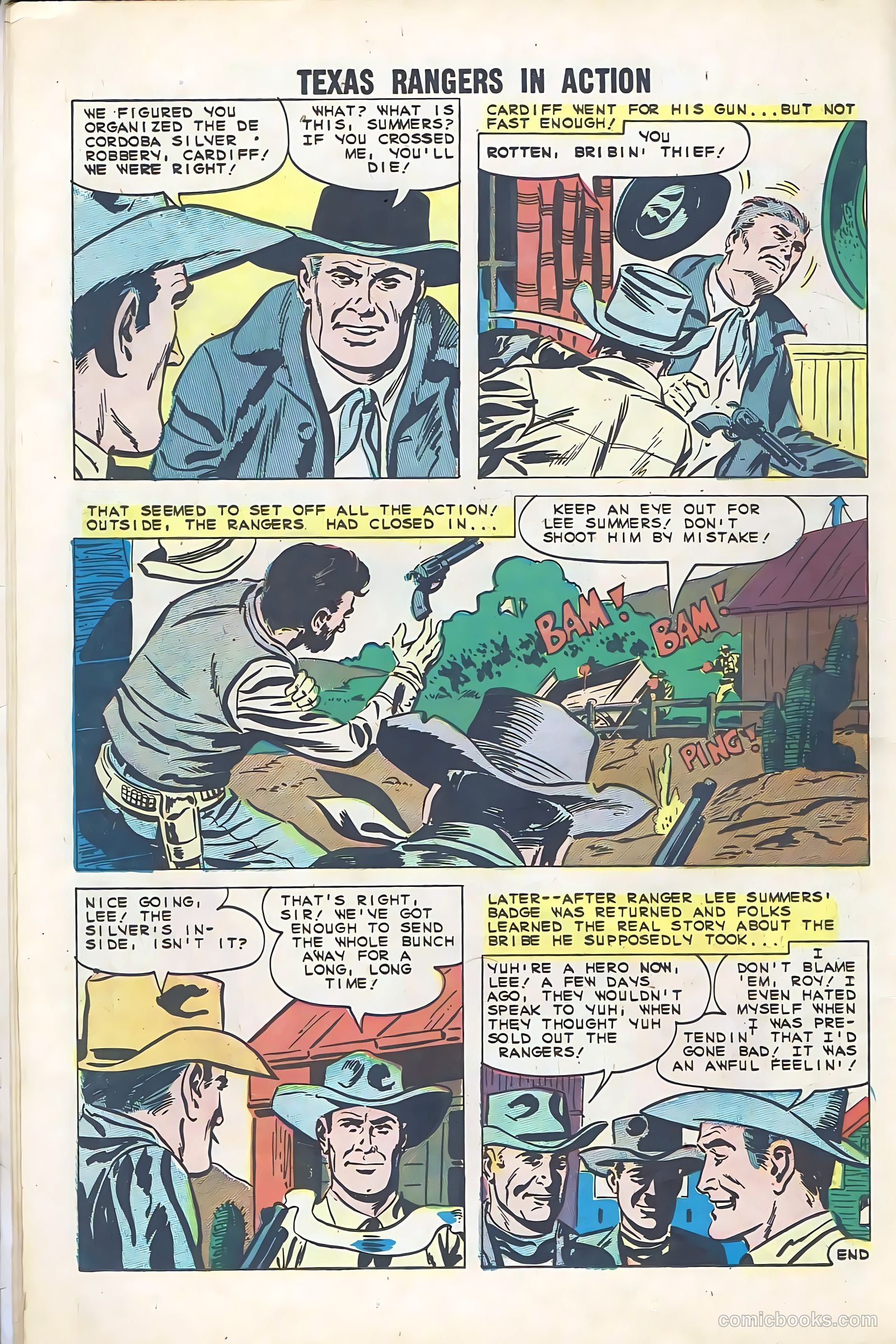 Texas Rangers in Action #25 — page 14 of 36
