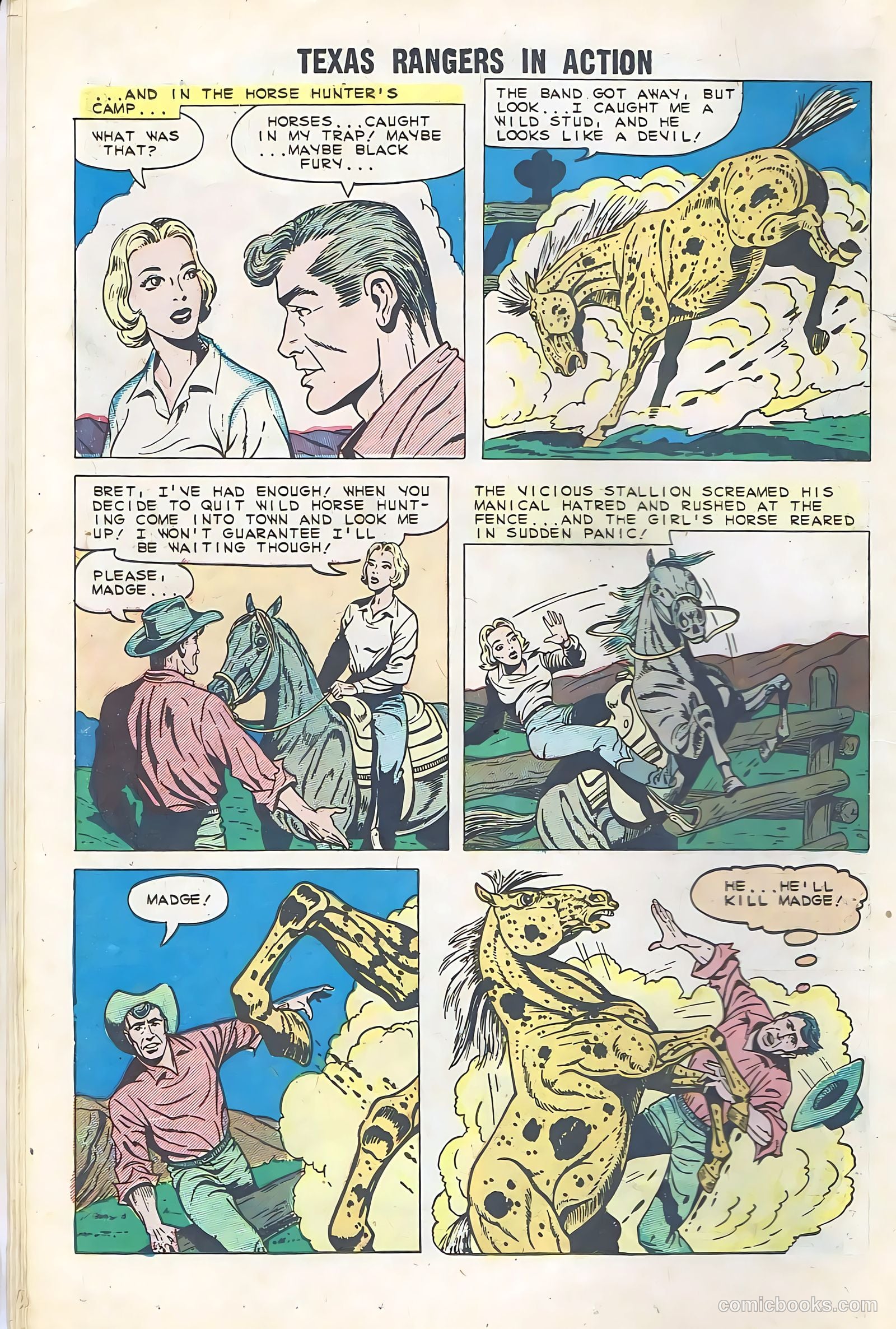 Texas Rangers in Action #25 — page 18 of 36