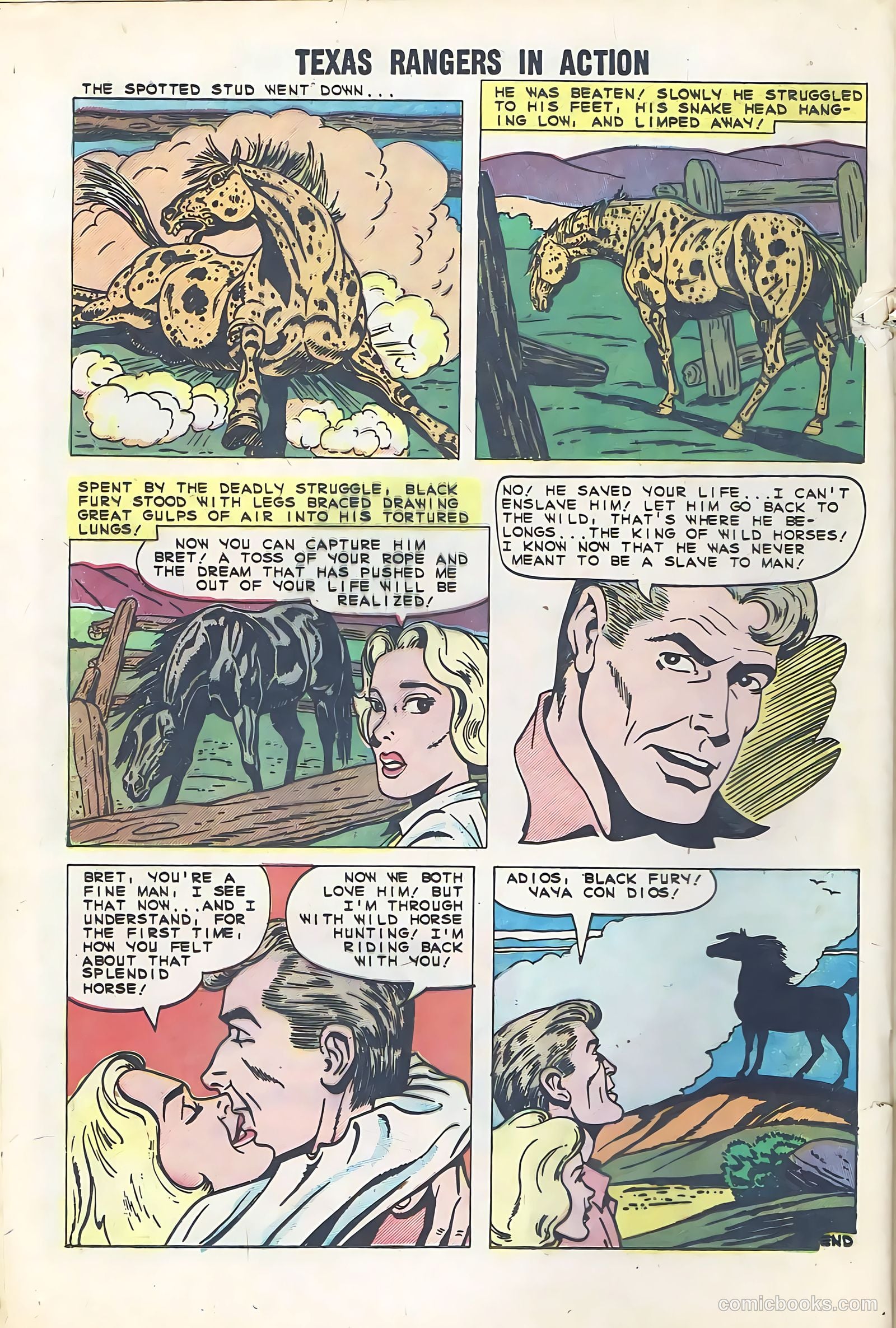 Texas Rangers in Action #25 — page 20 of 36